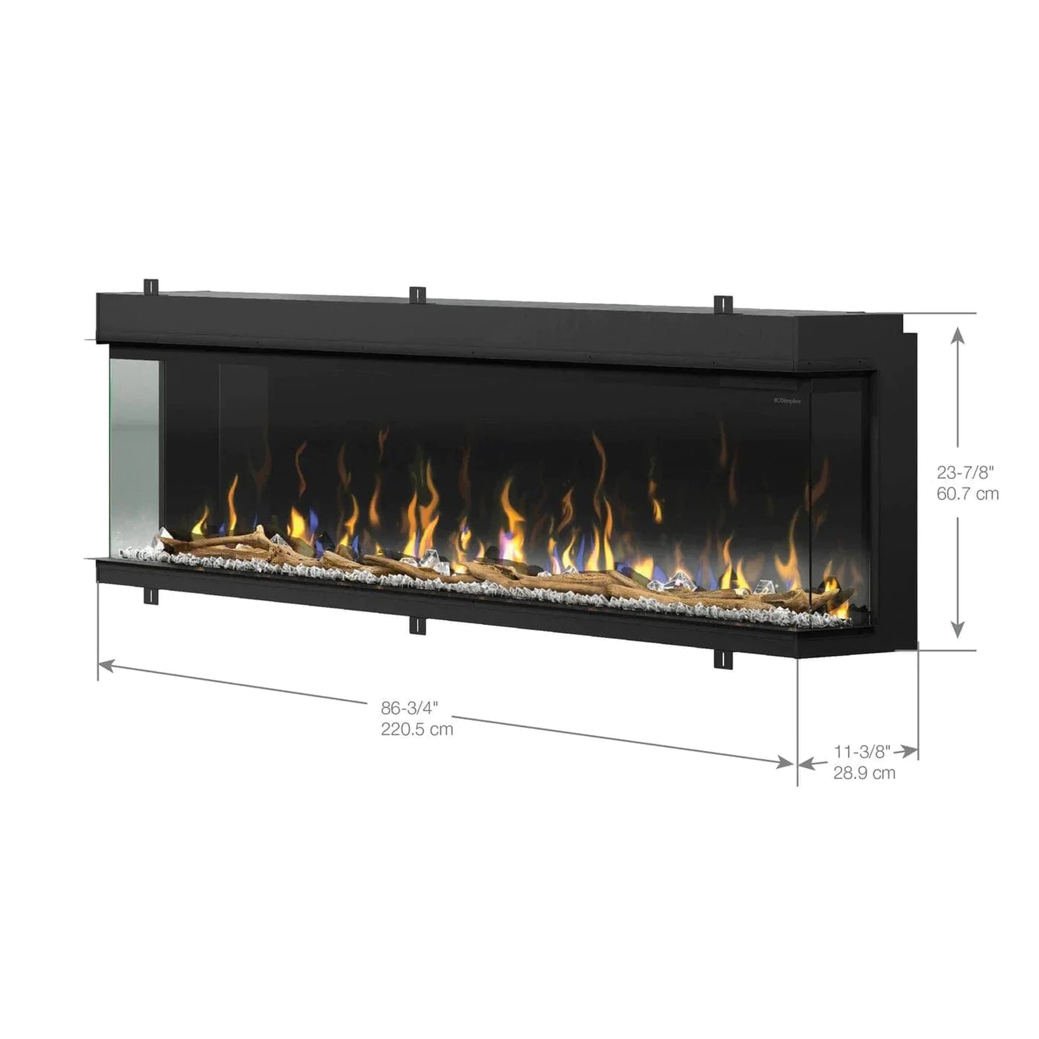 Dimplex - IgniteXL® Bold Built-in Linear Electric Fireplace