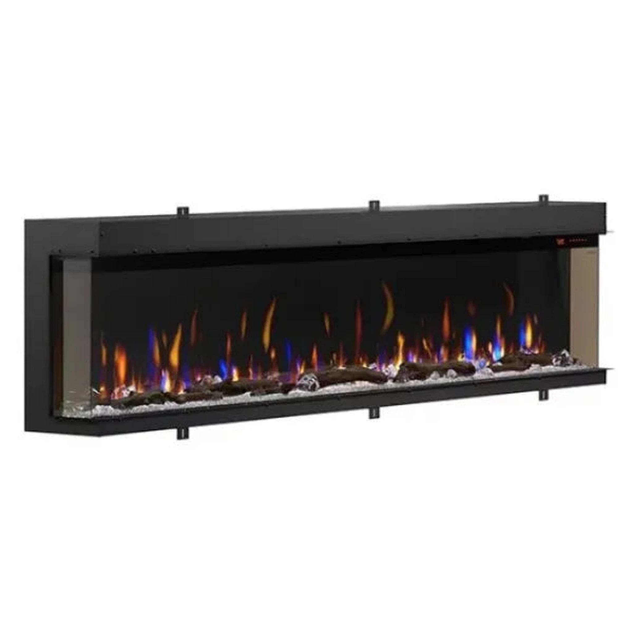 Dimplex IgniteXL 100 Inch Electric Fireplace with Driftwood Log Kit