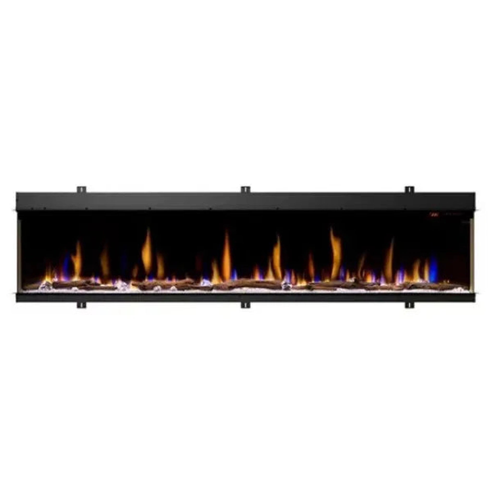 Dimplex IgniteXL 100 Inch Electric Fireplace with Driftwood Log Kit