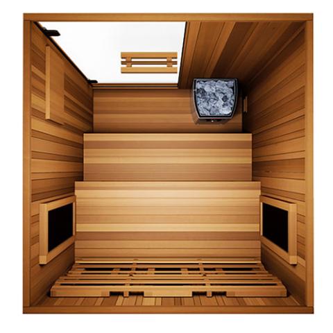 Finnmark FD-4 Trinity Infrared & Traditional Steam Sauna | FD-KN004