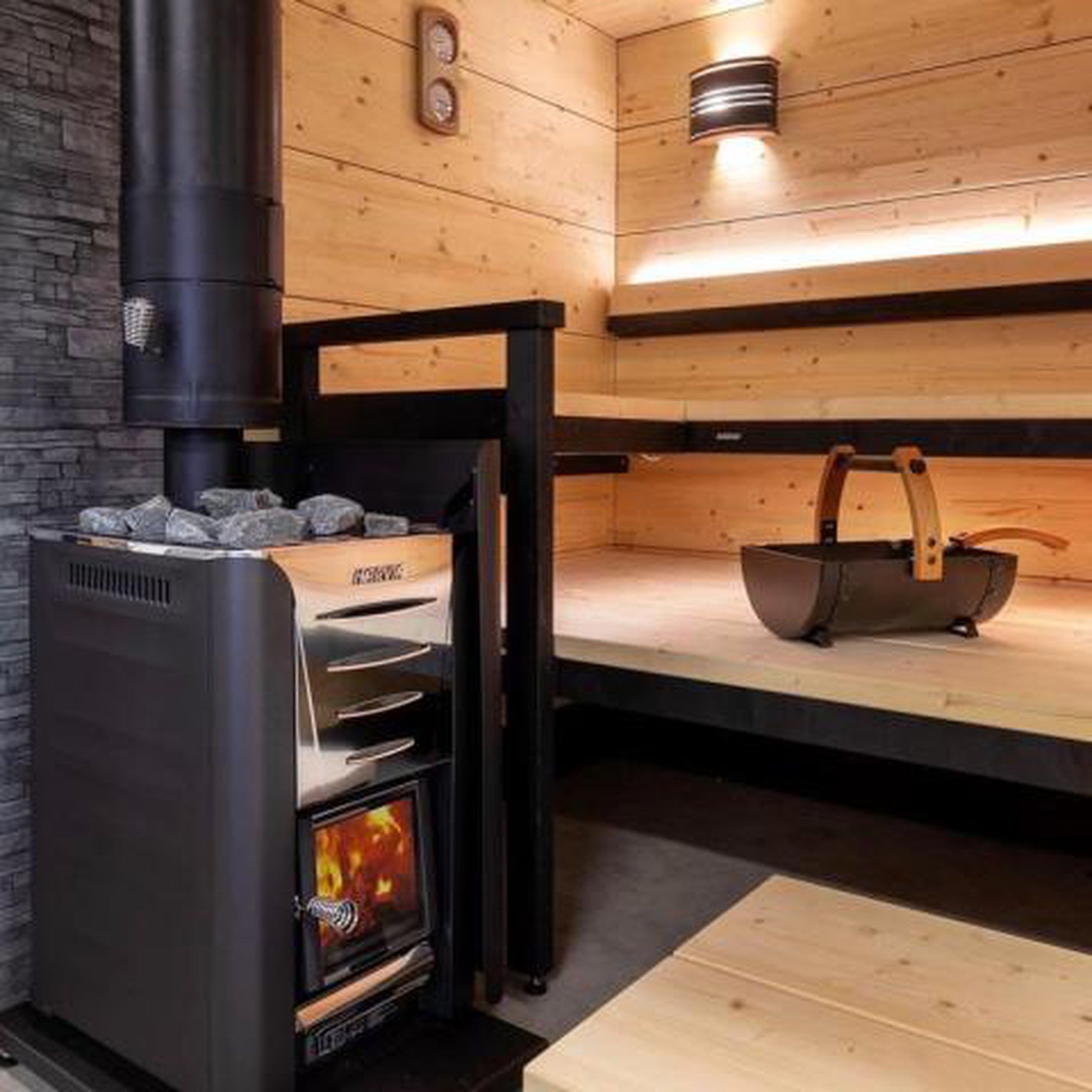 Harvia 20 Pro 24kW Sauna Wood Burning Stove