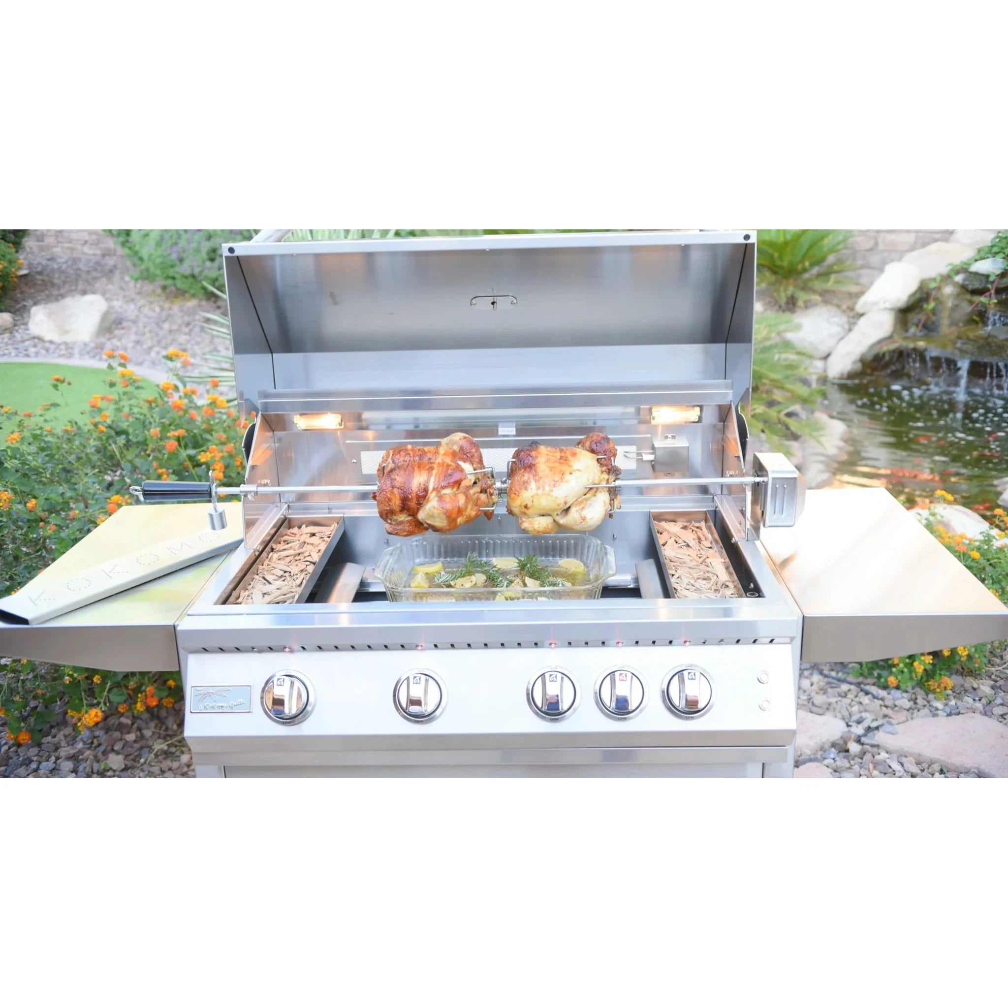 KoKoMo Grills 4 Burner Professional Built In Grill