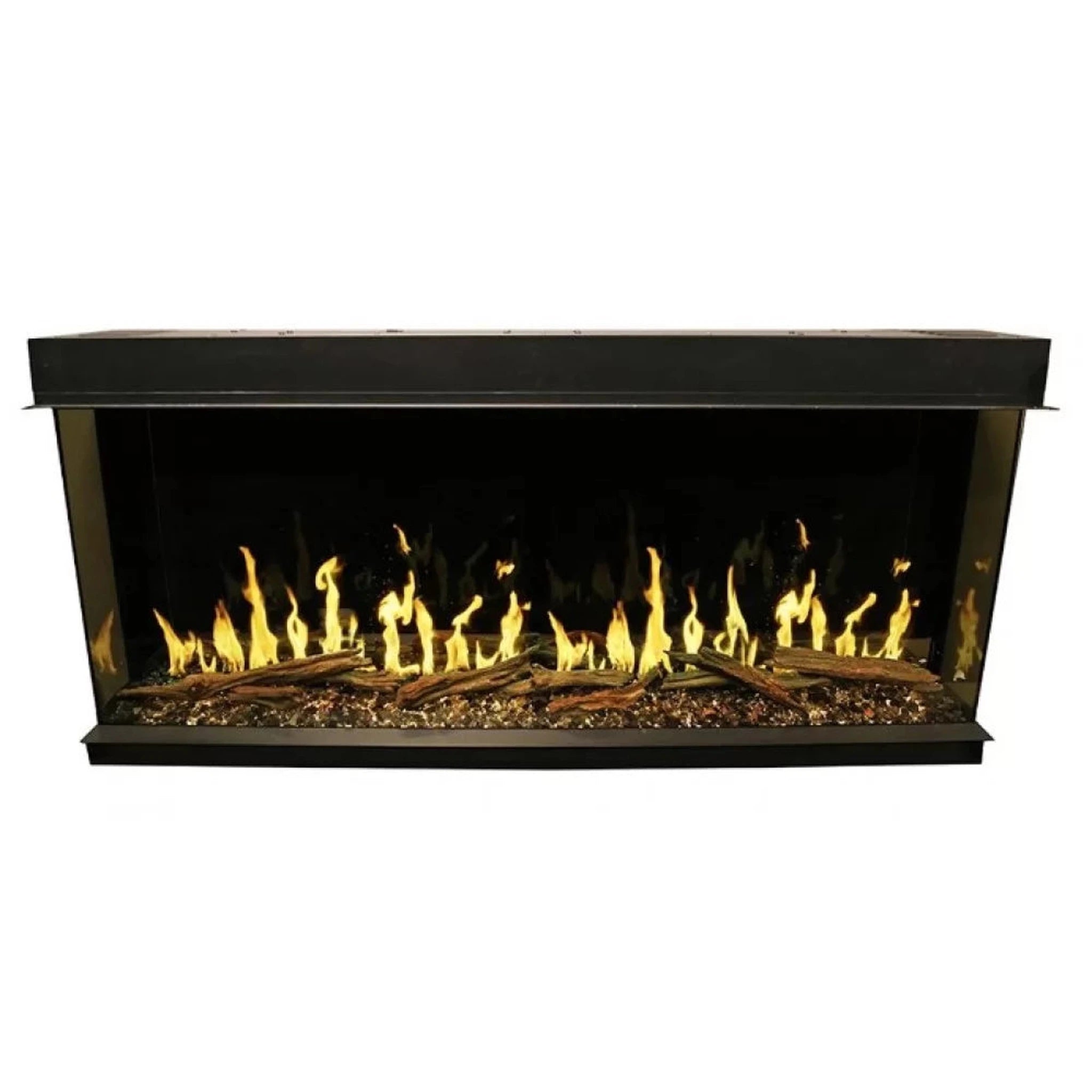 Modern Flames Orion Multi Heliovision Virtual Linear Built-In Electric Fireplace, 9" Deep - 18", 52", 60", 76", 100", 120"