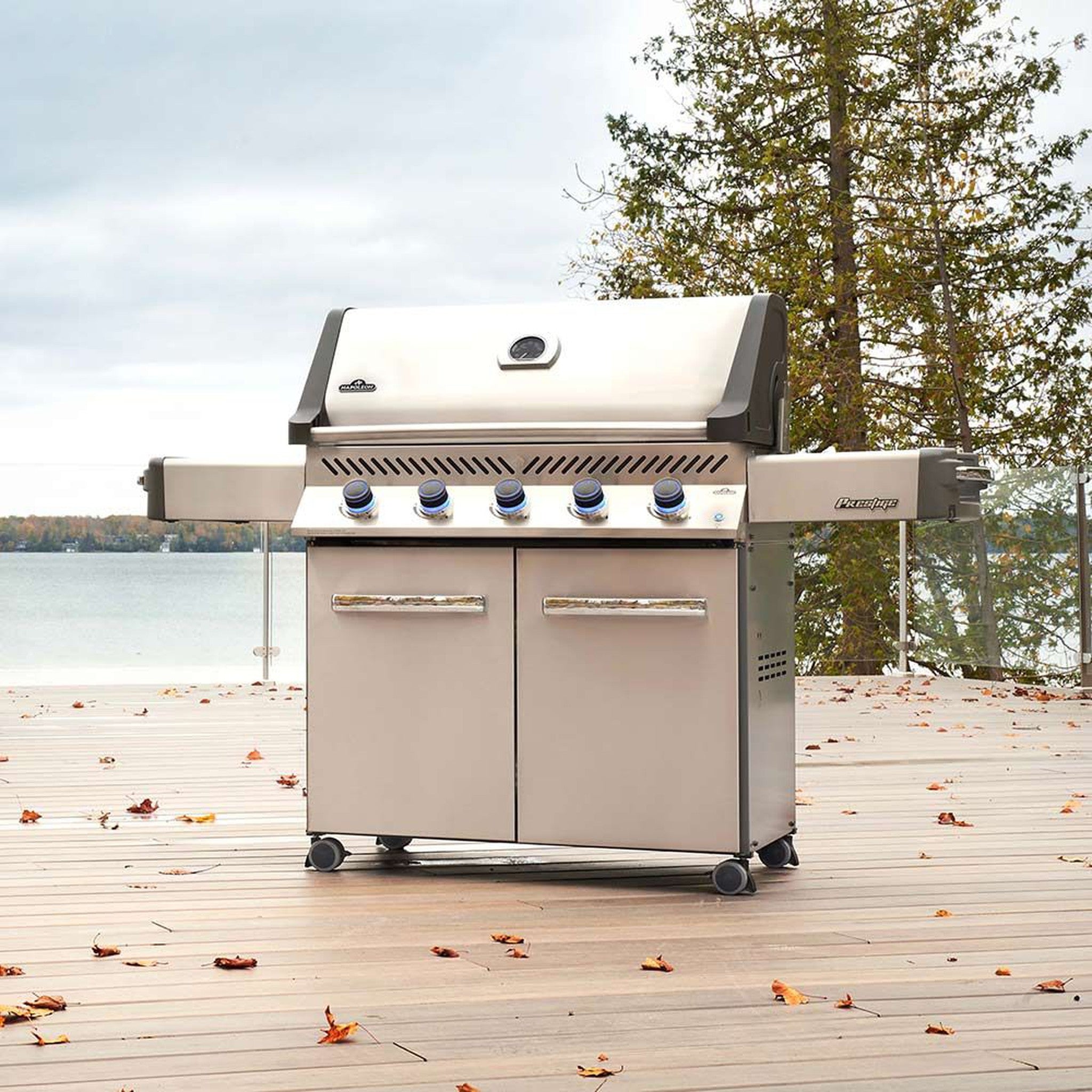 Napoleon Prestige®665 RSIB Stainless Steel with Infrared Side & Rear Burners