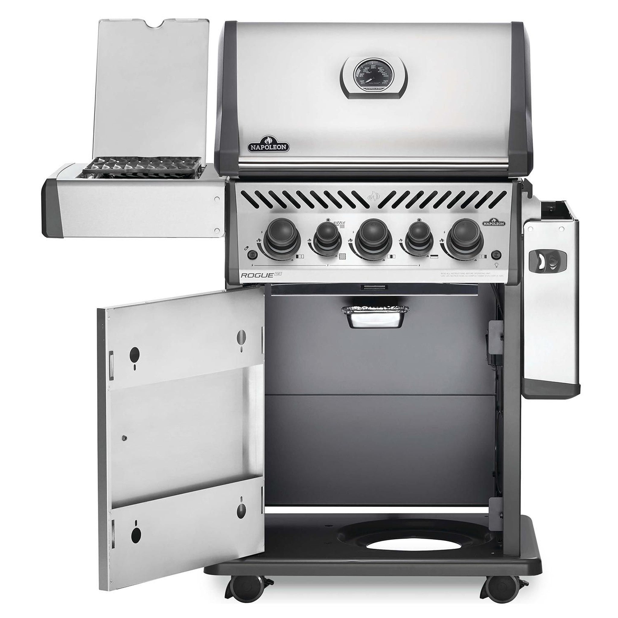 Napoleon Rogue®SE 425 RSIB Stainless Steel with Infrared Side and Rear Burners