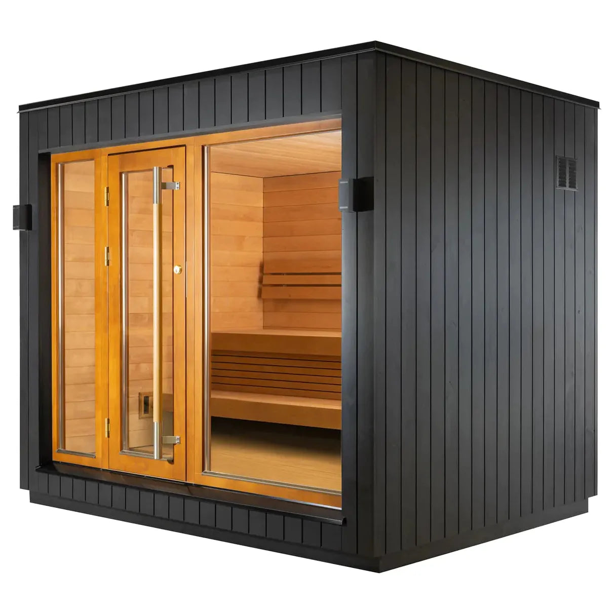 SaunaLife Model Outdoor Home Sauna G6 | Garden Series