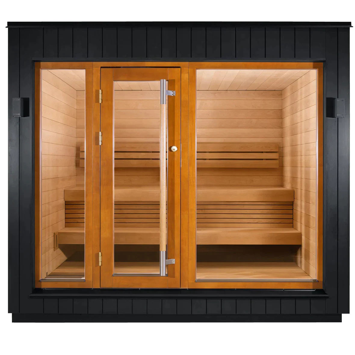 SaunaLife Model Outdoor Home Sauna G6 | Garden Series