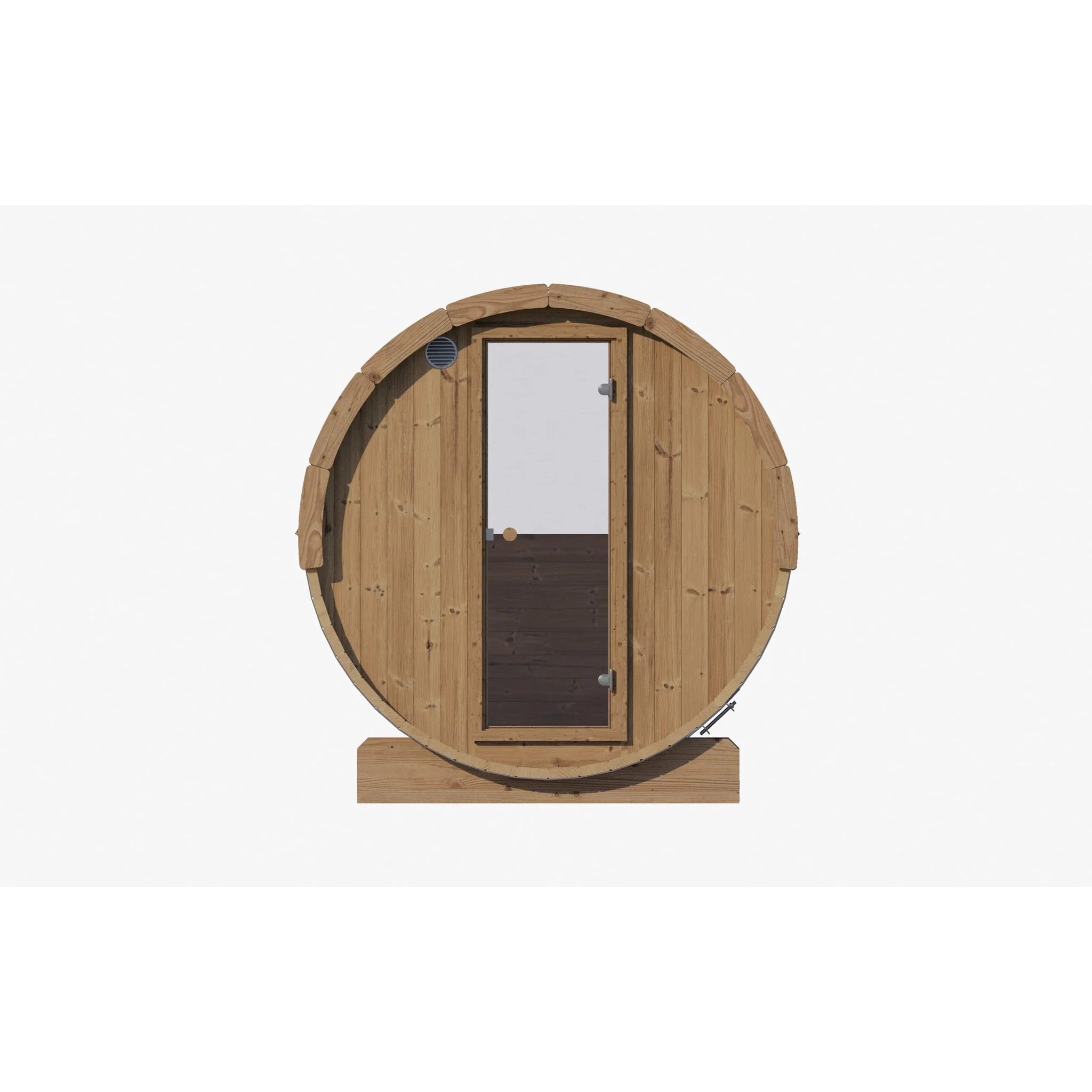 SaunaLife 4 Person 6' Long Barrel Sauna | Ergo Model E7