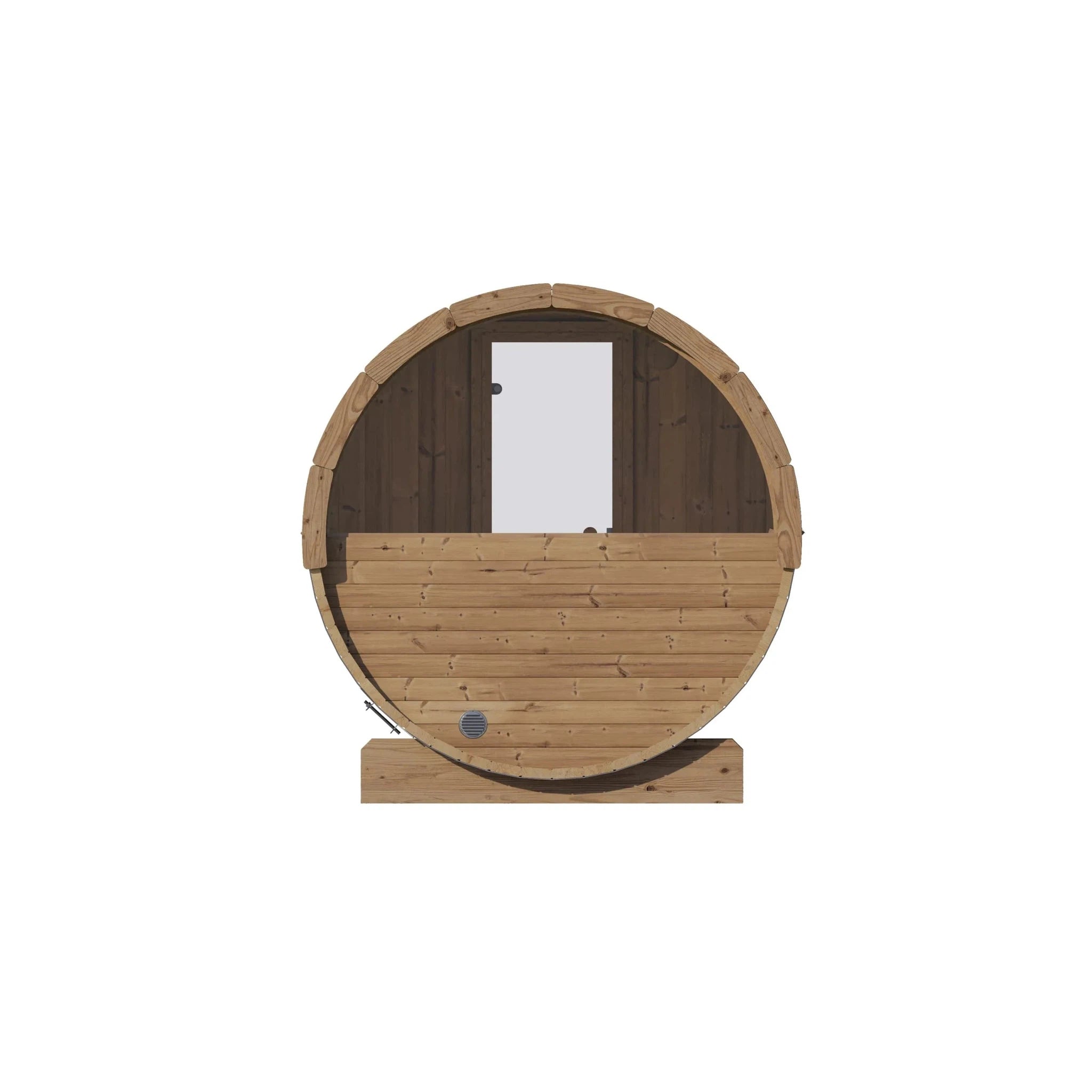 SaunaLife 2-4 Person 5' Long Barrel Sauna | Ergo Model E6