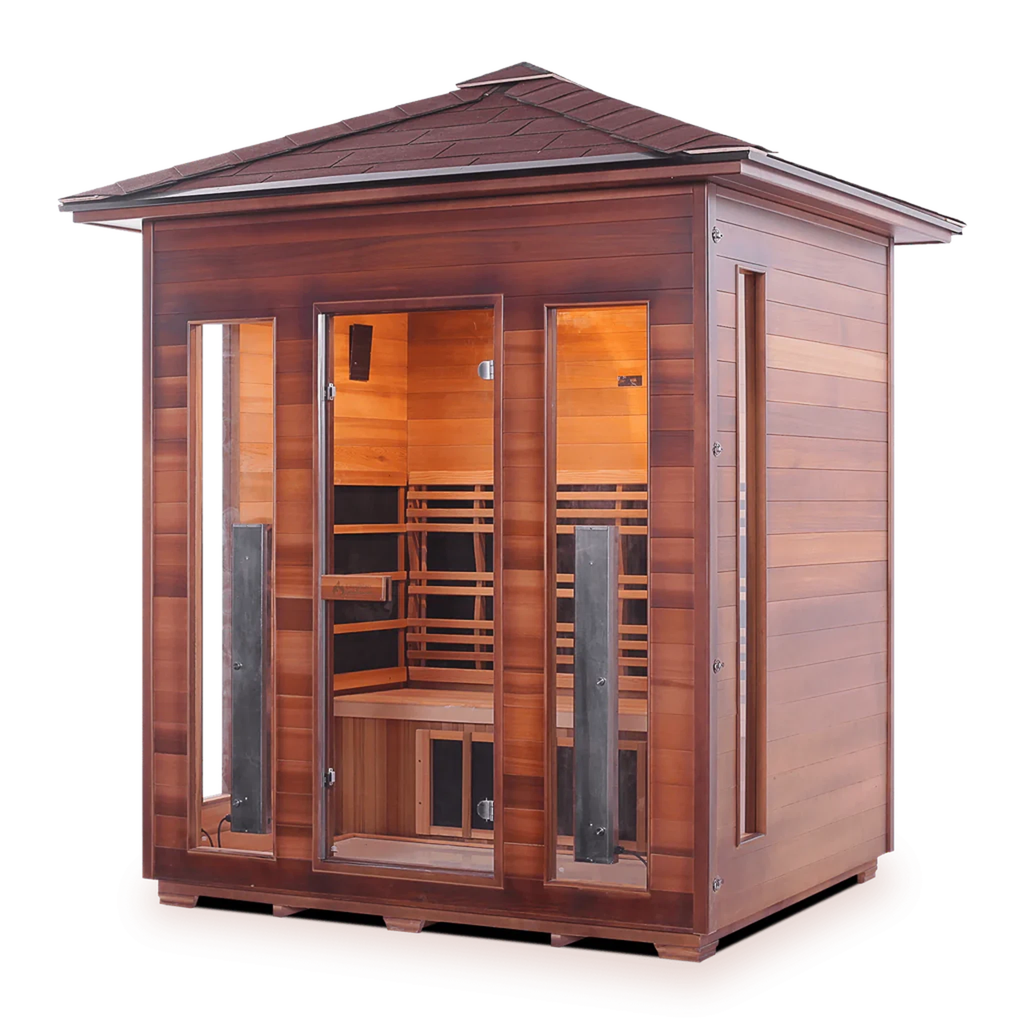 Enlighten Infrared/Traditional Sauna DIAMOND - 4 Person Sauna