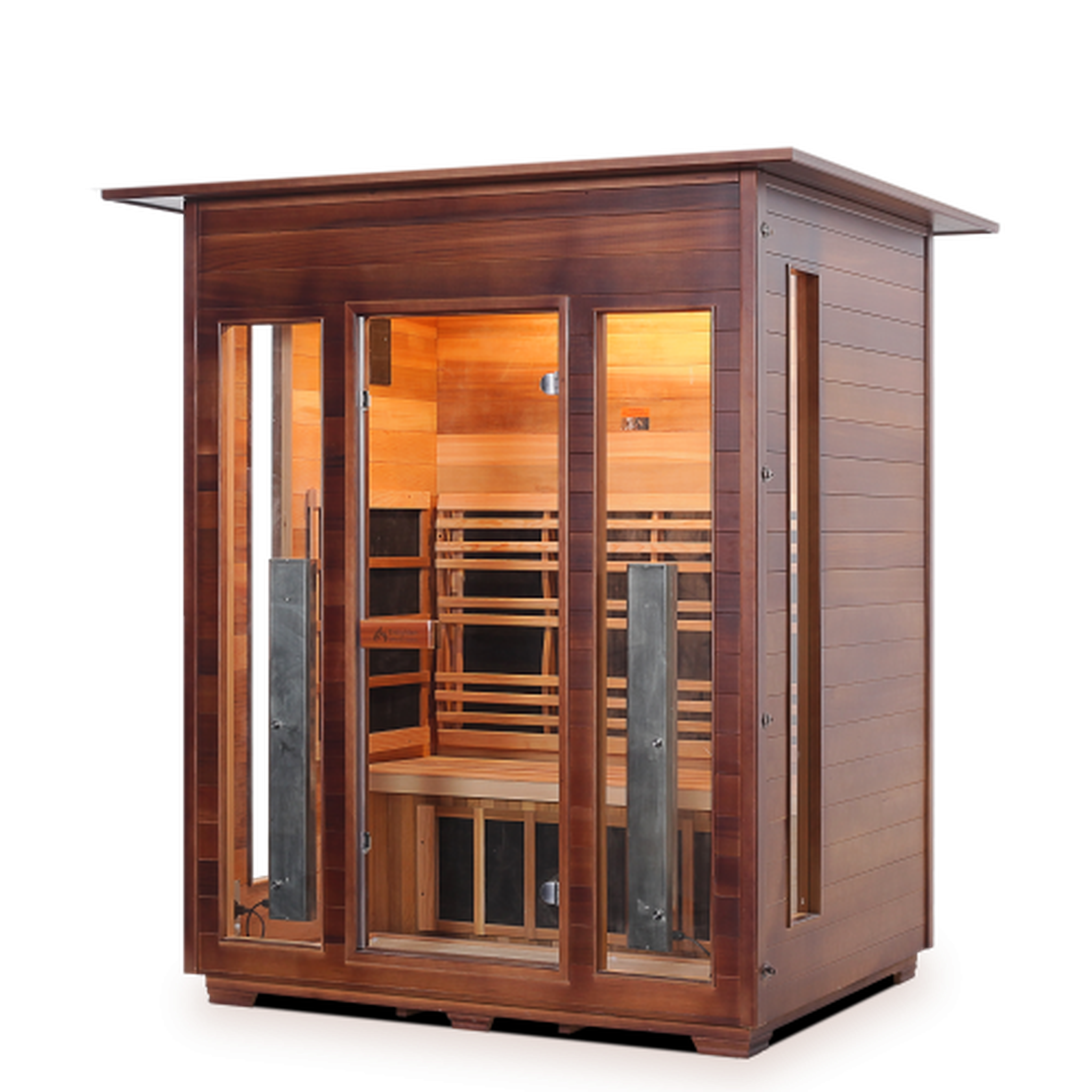 Enlighten Sauna Diamond Infrared/Traditional Sauna - 3 Person Sauna