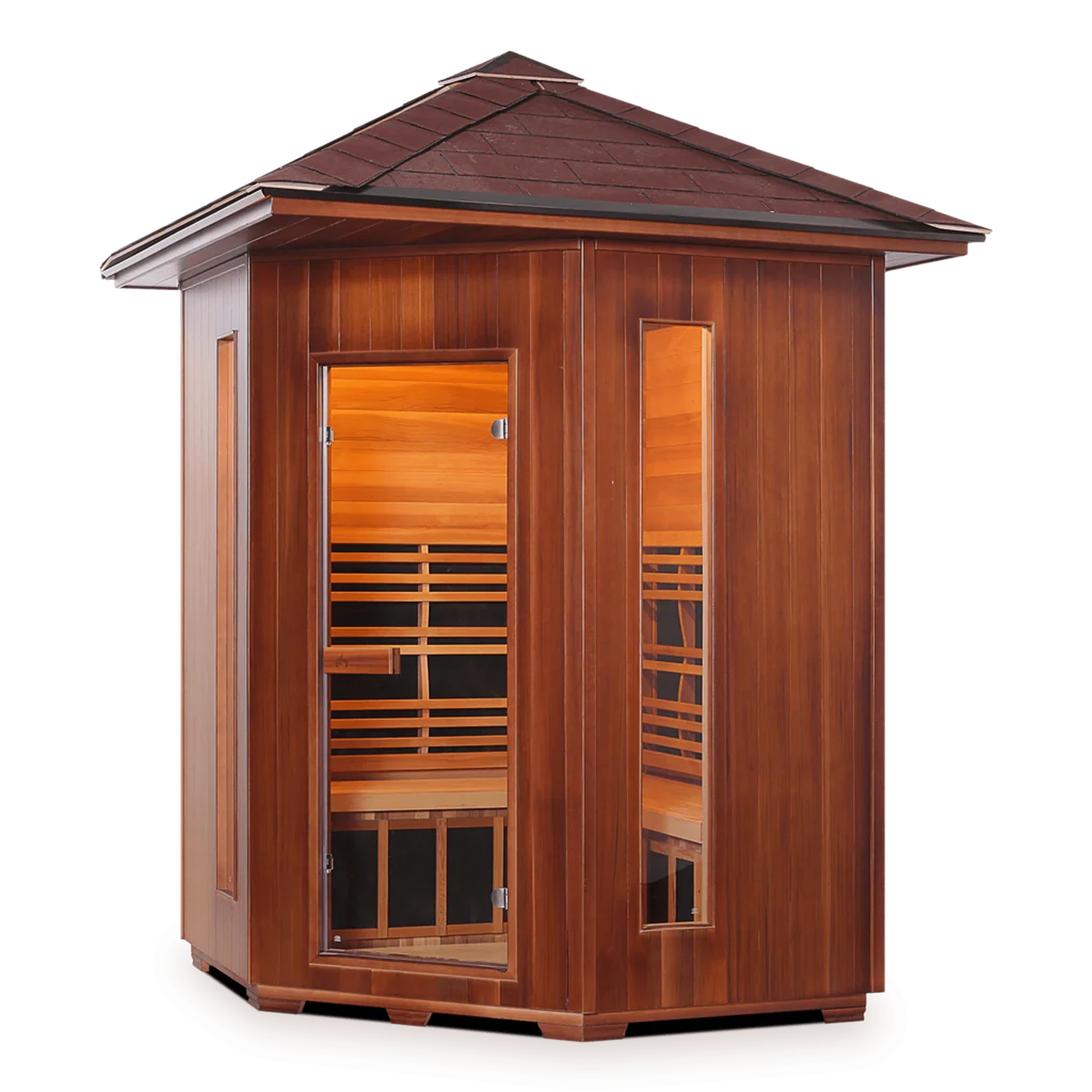 Enlighten Infrared/Traditional Sauna DIAMOND - 4 person Sauna