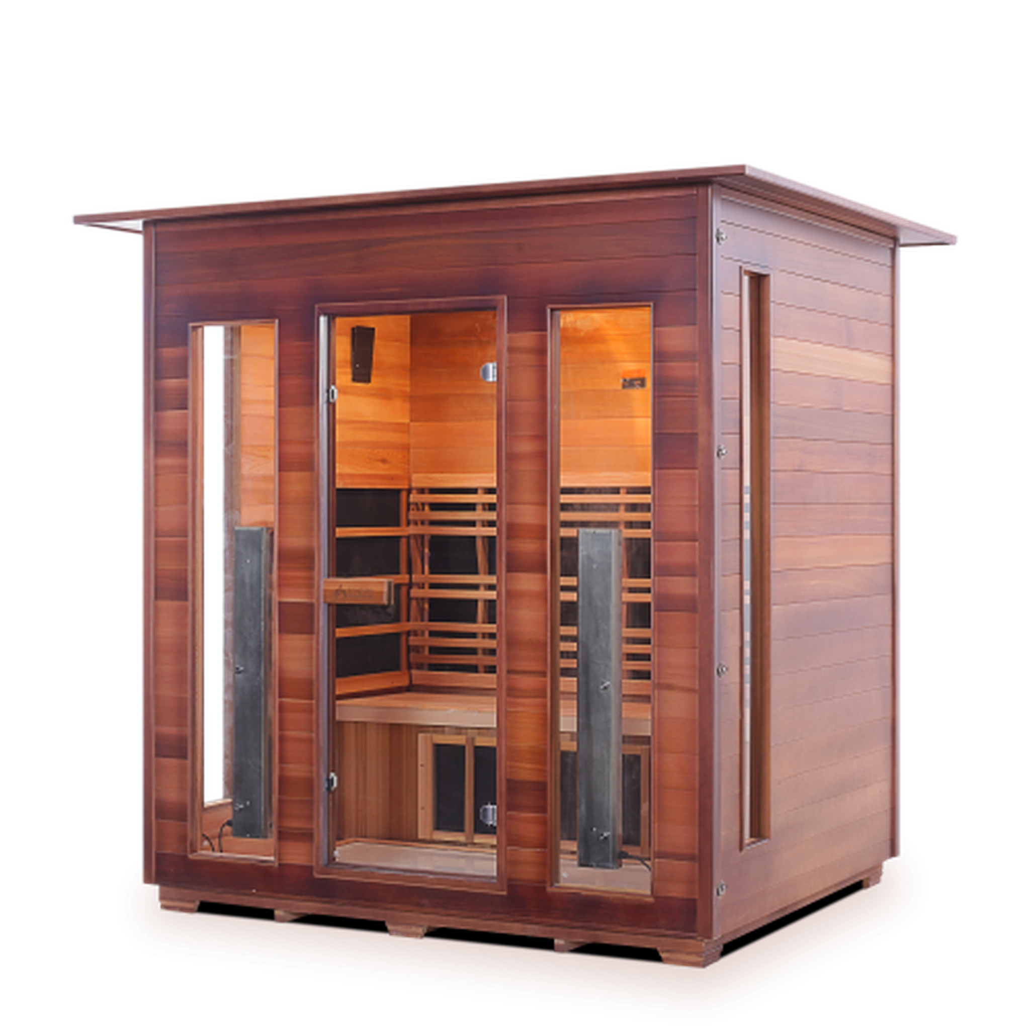 Enlighten Infrared/Traditional Sauna DIAMOND - 4 Person Sauna