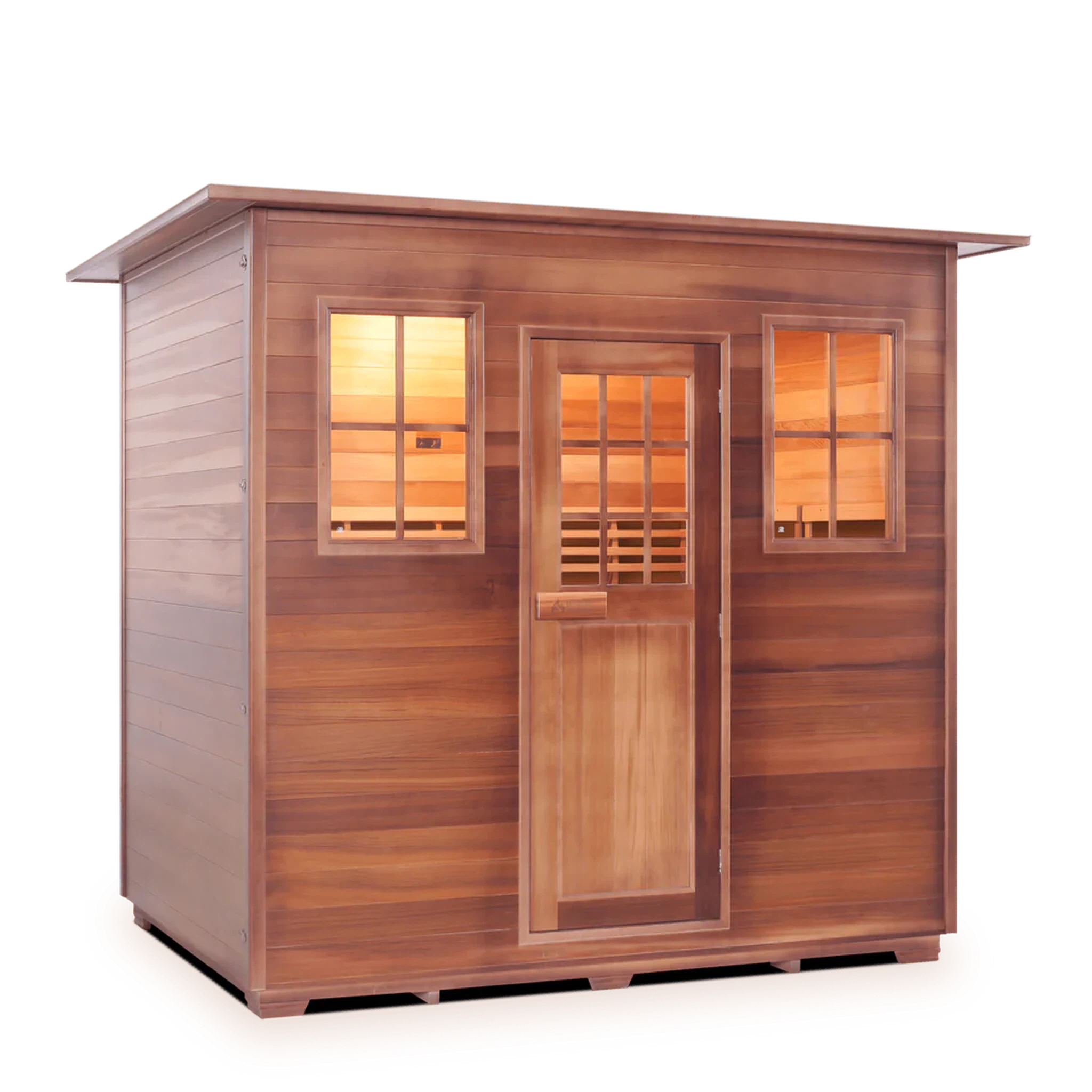 Enlighten Dry Traditional MoonLight Sauna - 5 Person Sauna