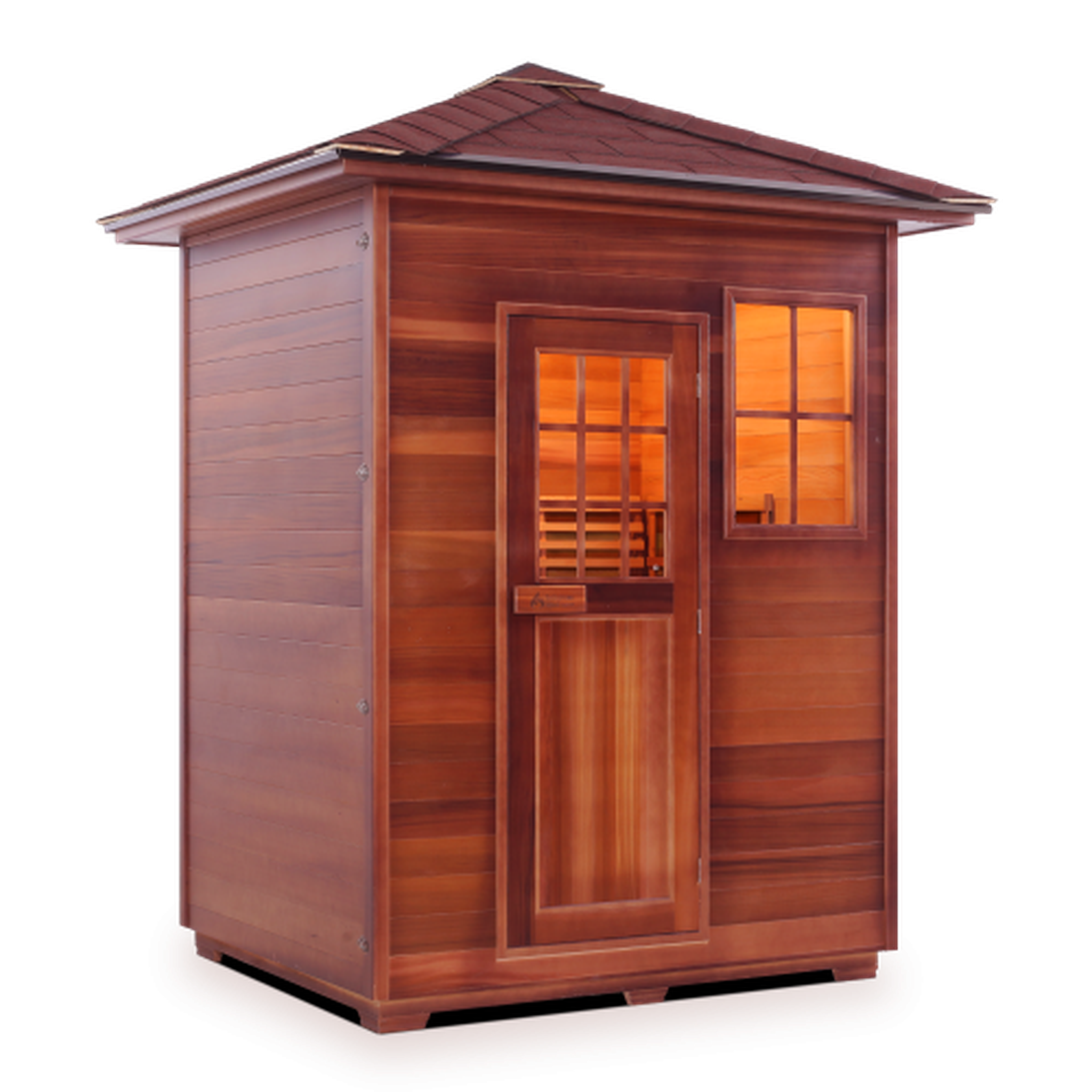 Enlighten Sauna Moonlight Dry Traditional Sauna - 3 Person Sauna