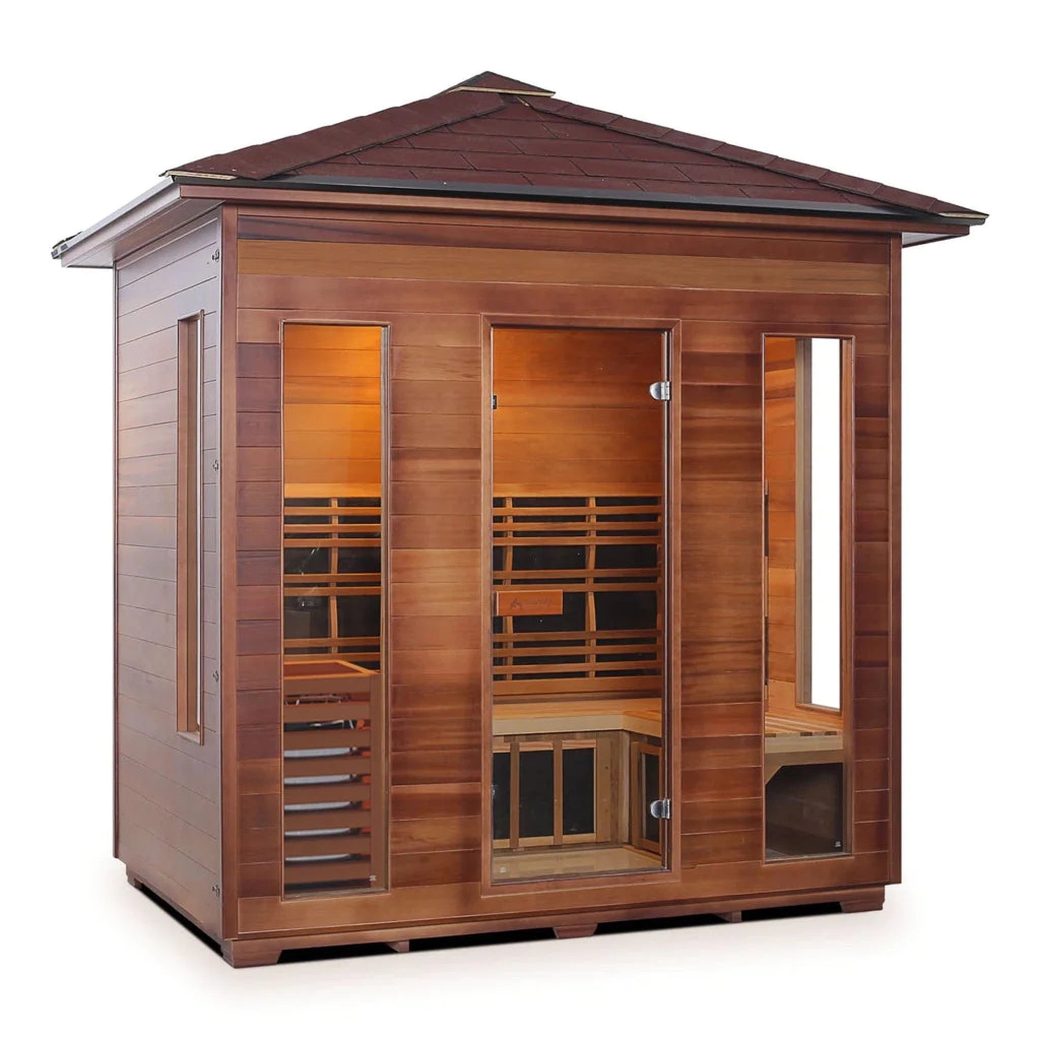 Enlighten Infrared/Traditional DIAMOND Sauna - 5 Person Sauna