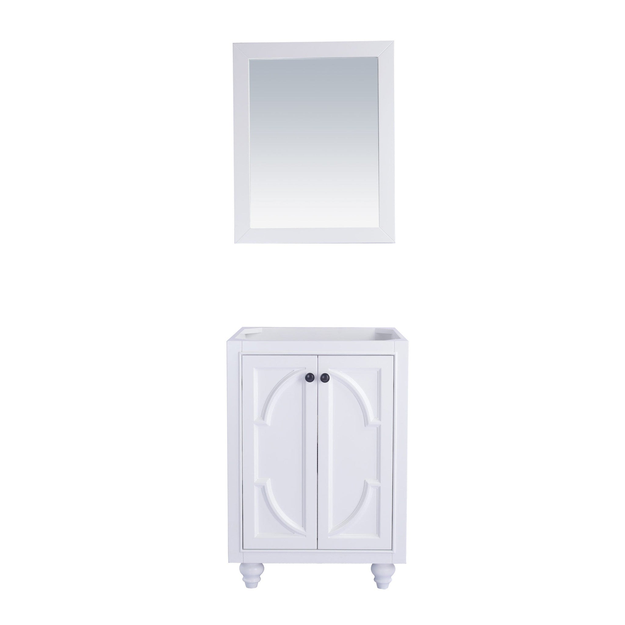 Odyssey 24" White Bathroom Vanity Cabinet