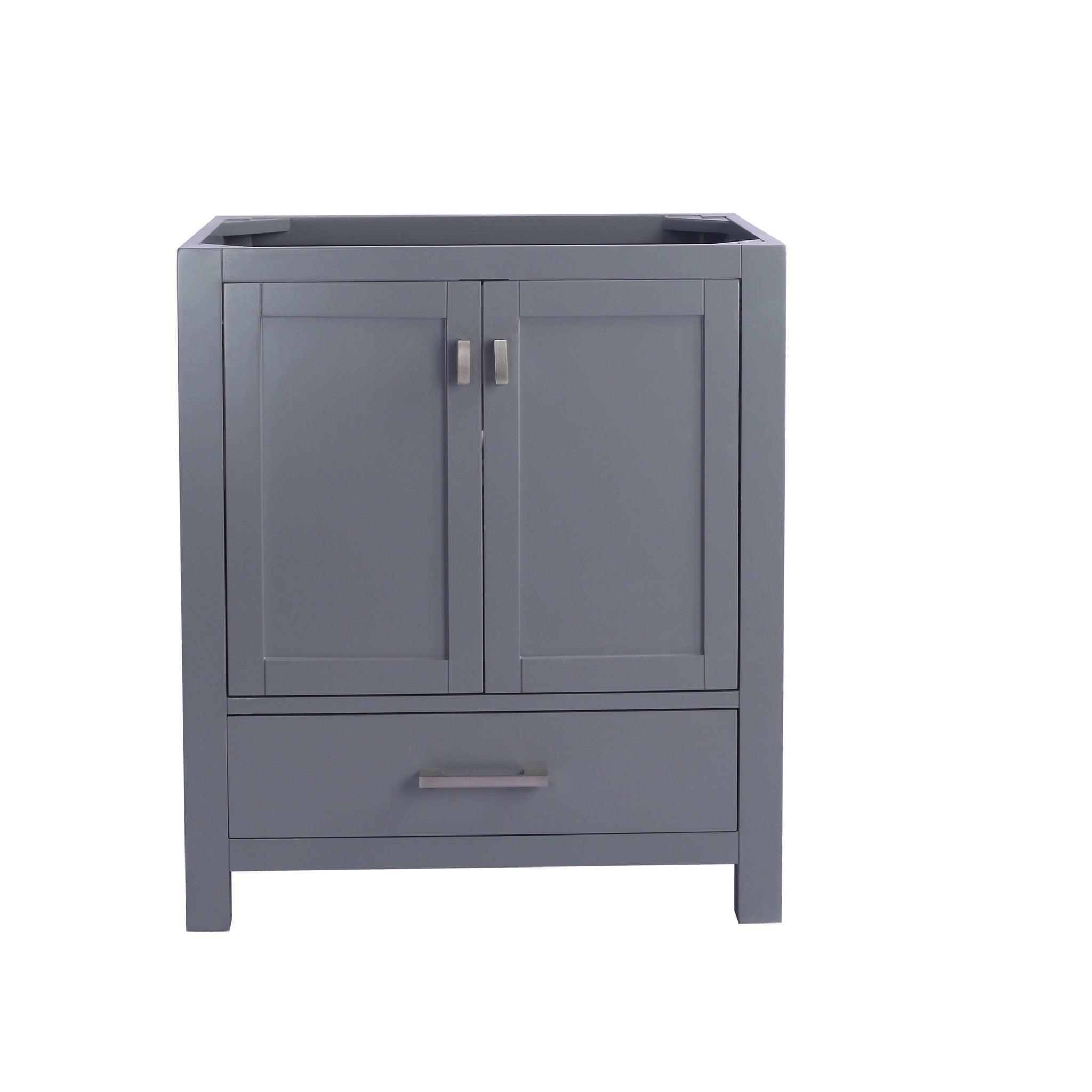 Wilson 30" Grey Bathroom Vanity Cabinet