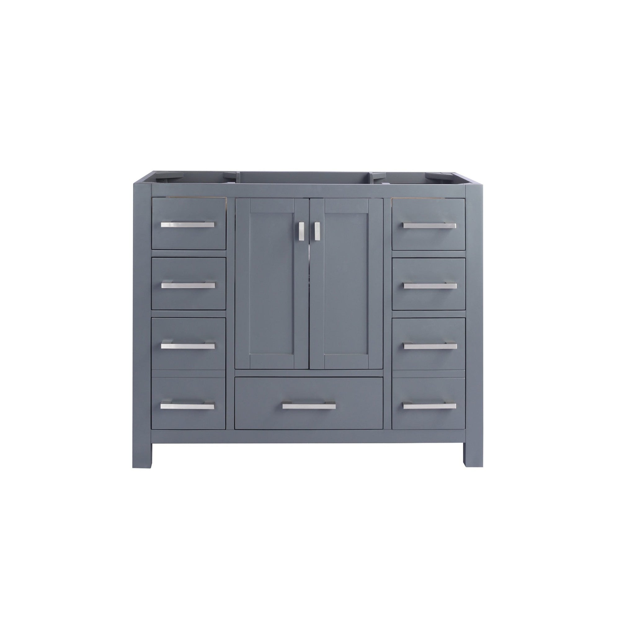 Wilson 42" Grey Bathroom Vanity Cabinet