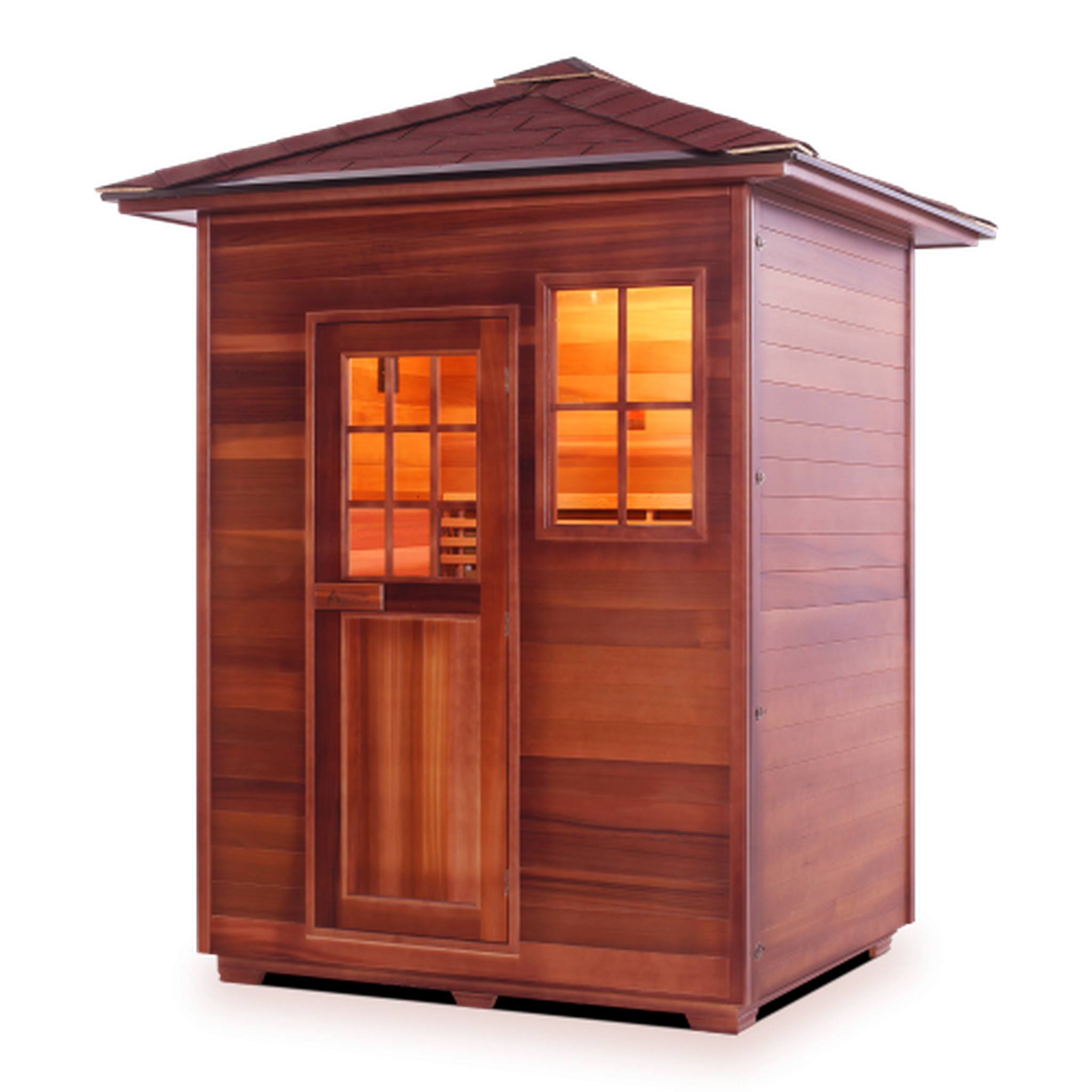 Enlighten Sauna Moonlight Dry Traditional Sauna - 3 Person Sauna