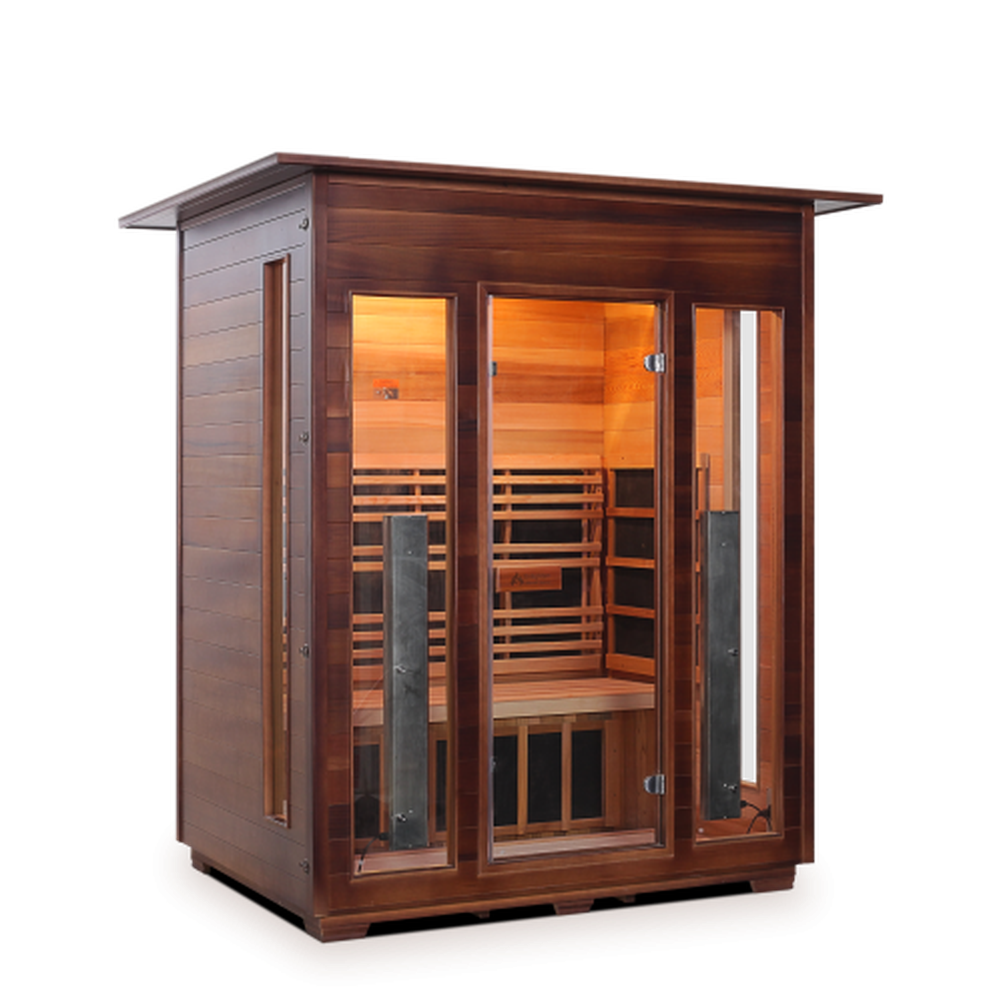 Enlighten Sauna Diamond Infrared/Traditional Sauna - 3 Person Sauna