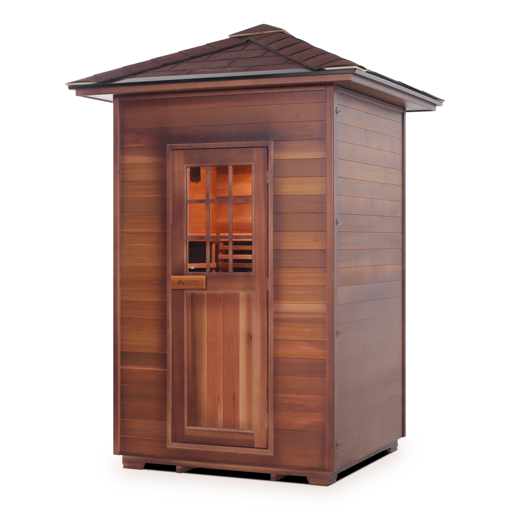 Enlighten Sauna Sierra Full Spectrum Infrared Sauna -  2 Person Sauna