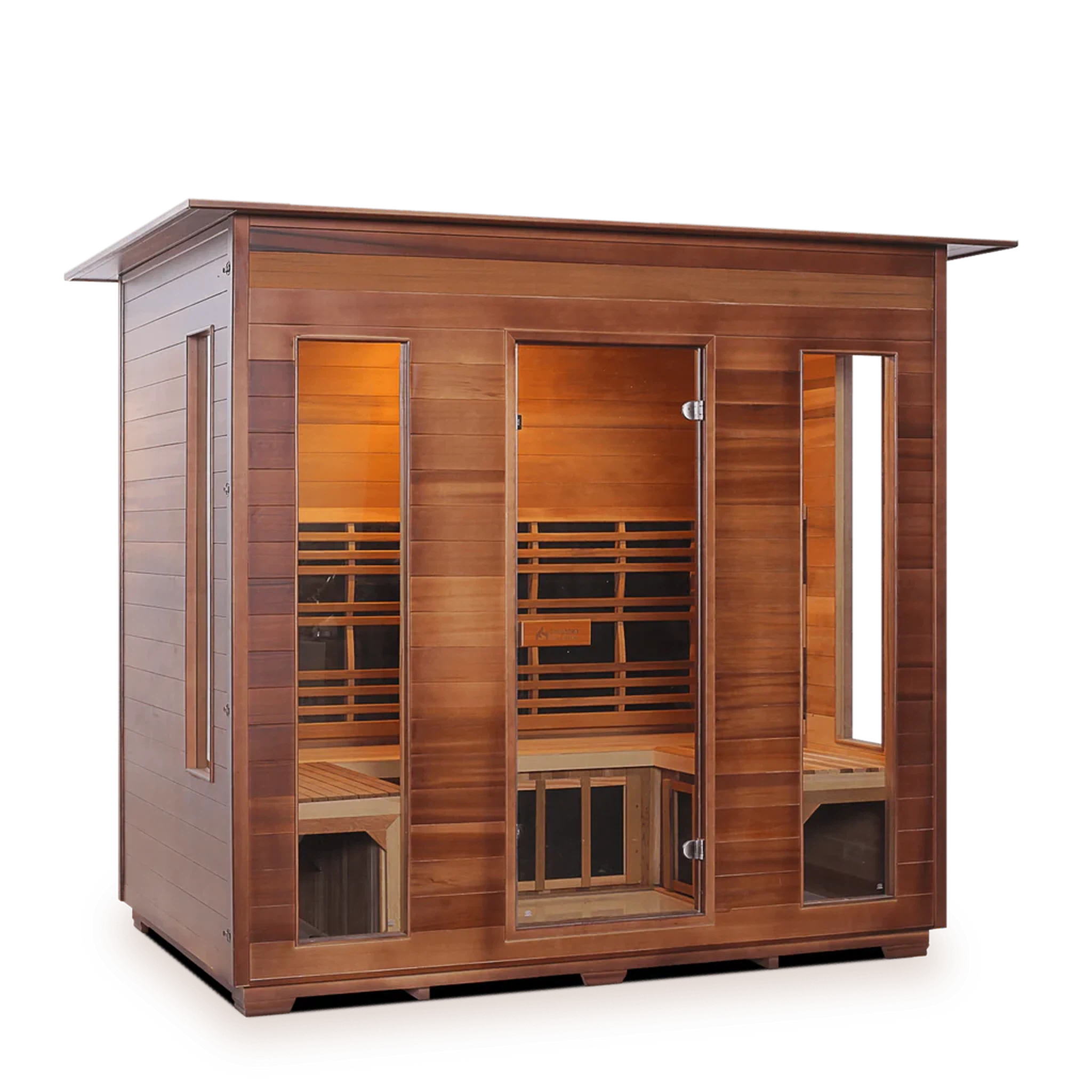 Enlighten Infrared/Traditional DIAMOND Sauna - 5 Person Sauna