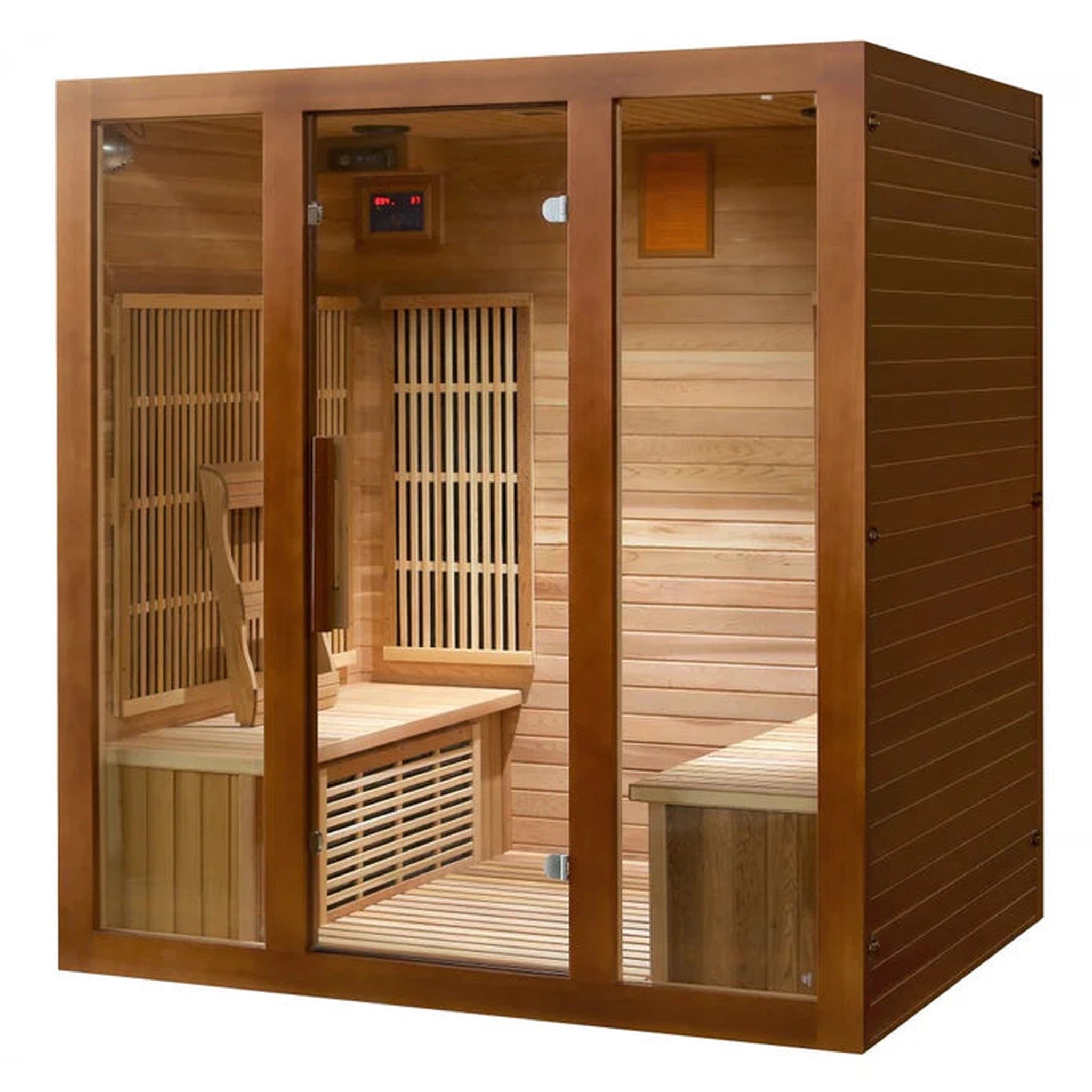 Sunray Roslyn 4 Person Cedar Sauna | HL400KS