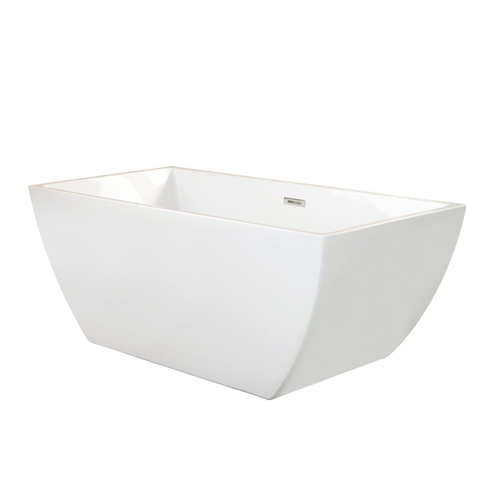 Montague 59" x 30" Freestanding Soaking Acrylic Bathtub