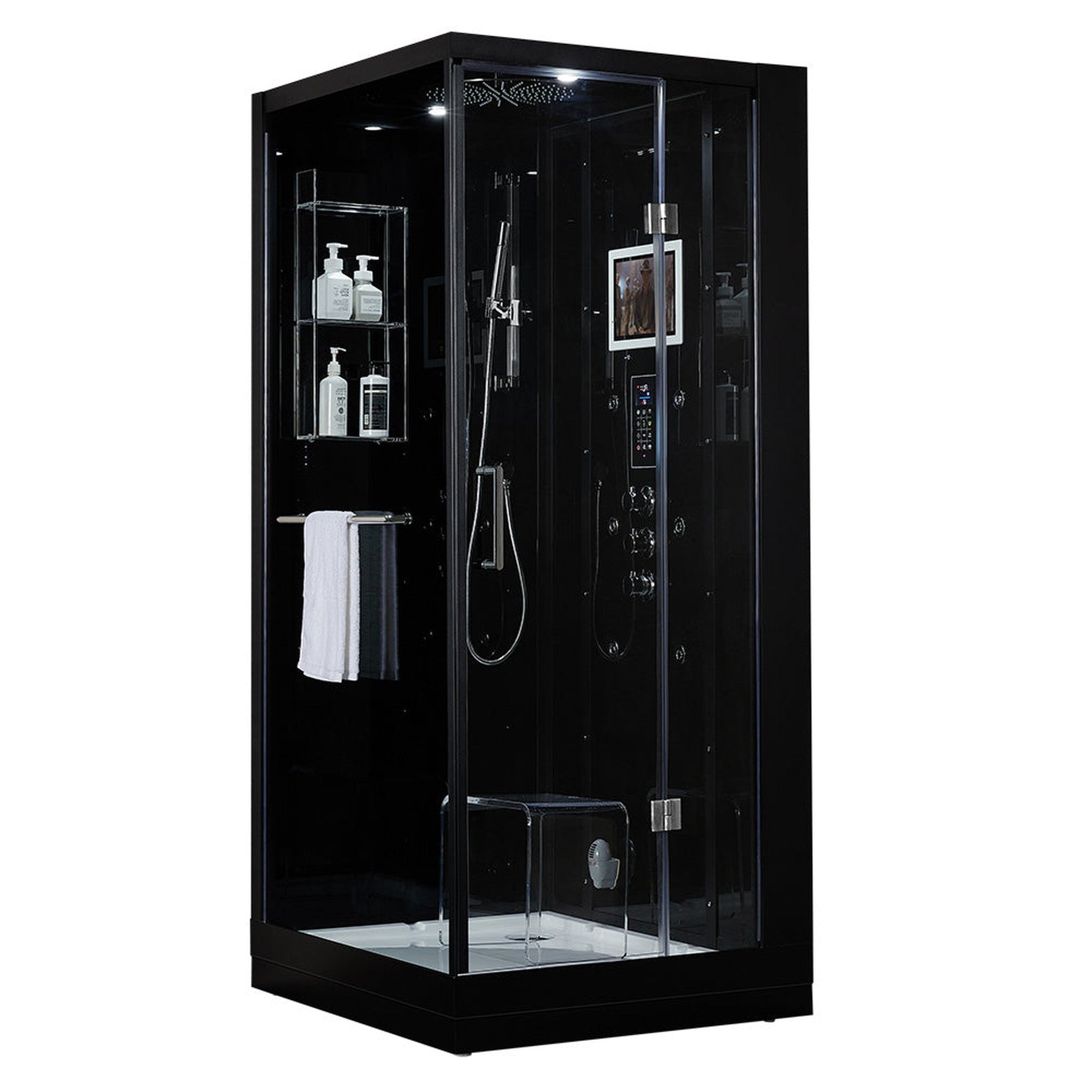 Platinum Arezzo Steam Shower - White