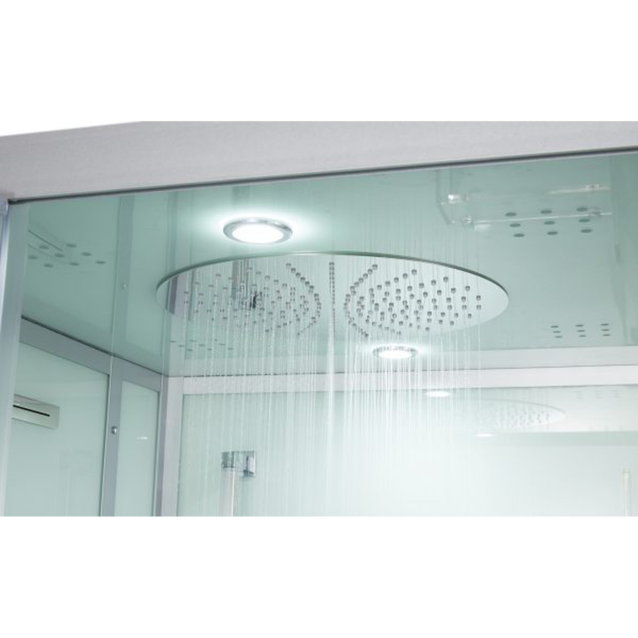 Platinum Arezzo Steam Shower - White