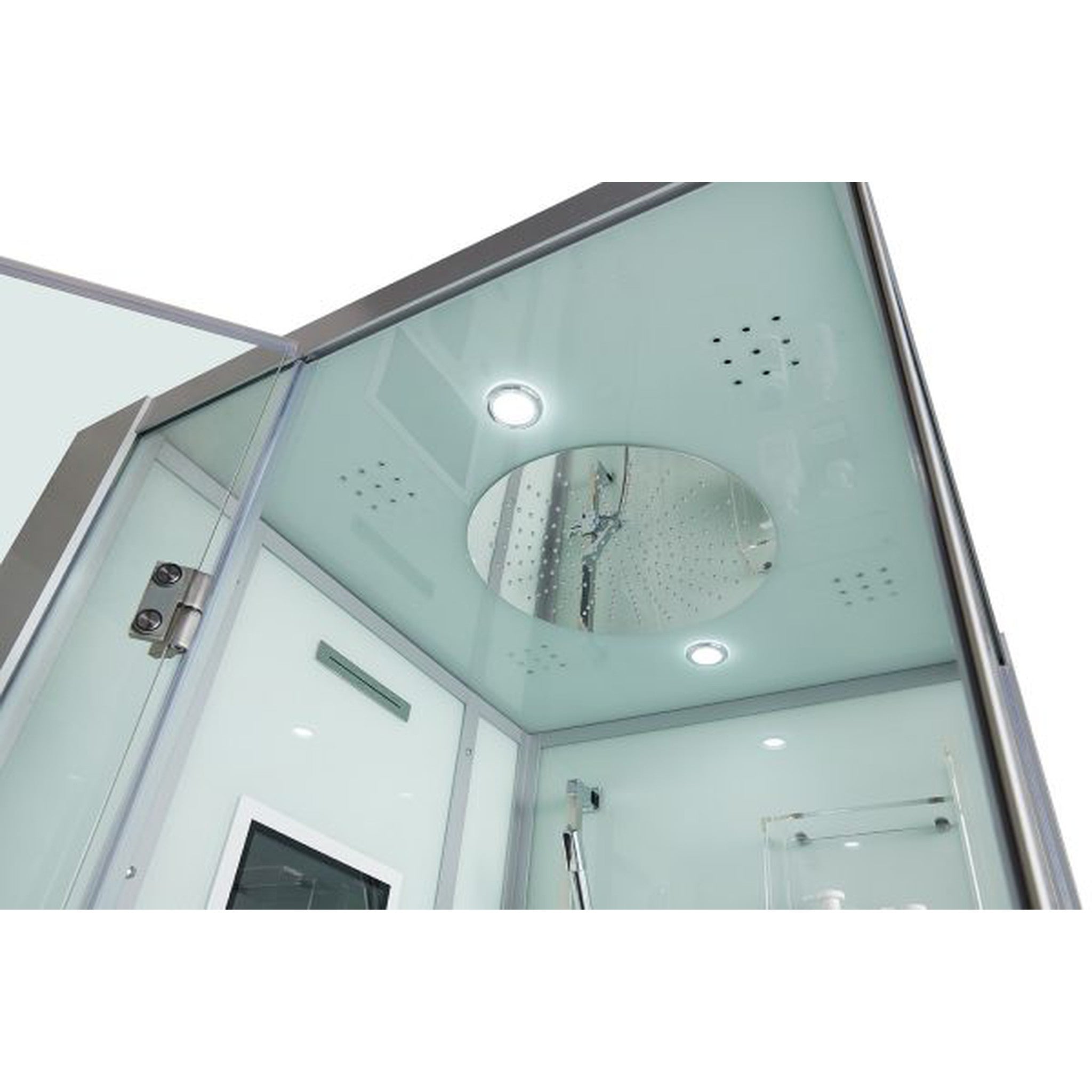 Platinum Arezzo Steam Shower - White