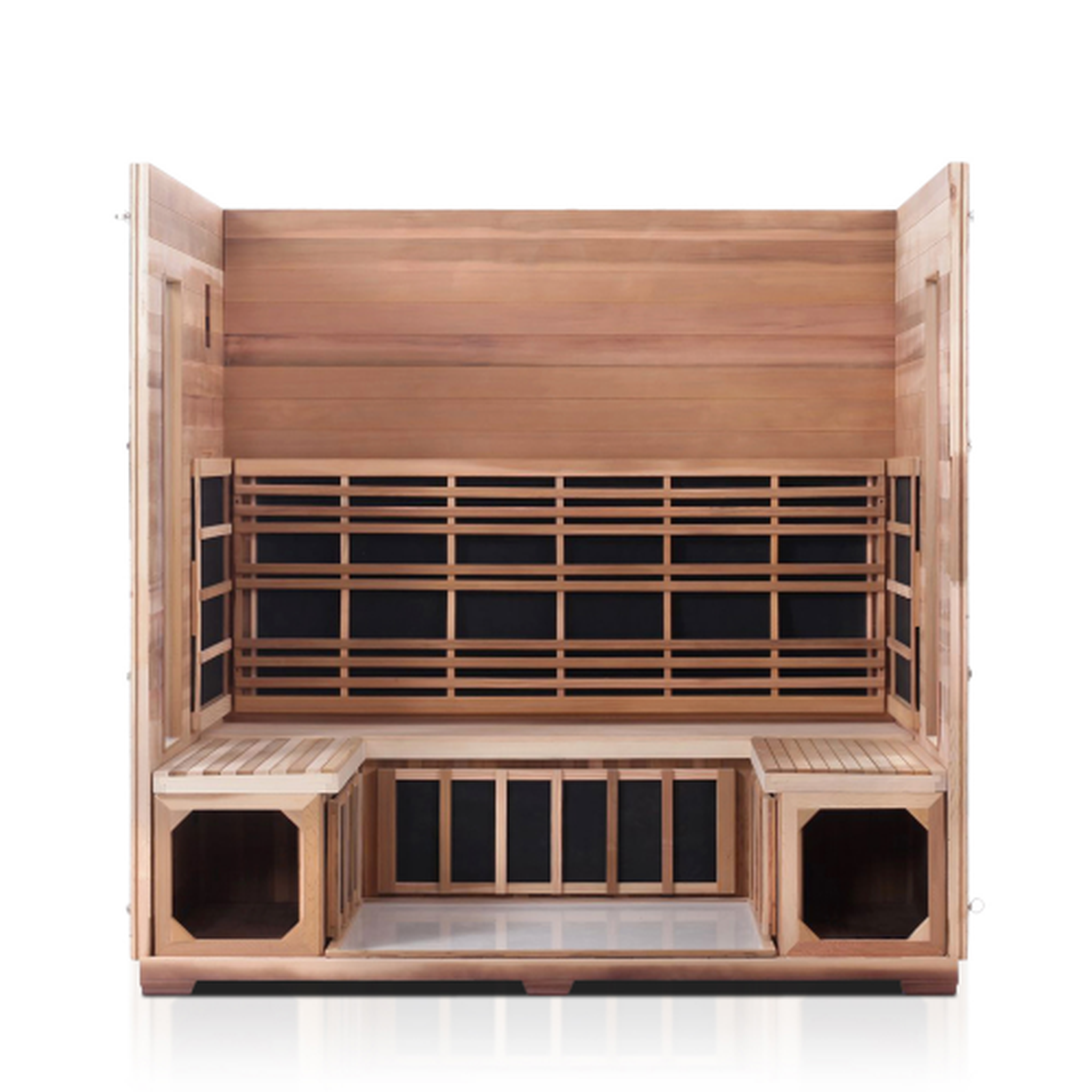 Enlighten Full Spectrum Infrared RUSTIC Sauna - 5 Person Sauna