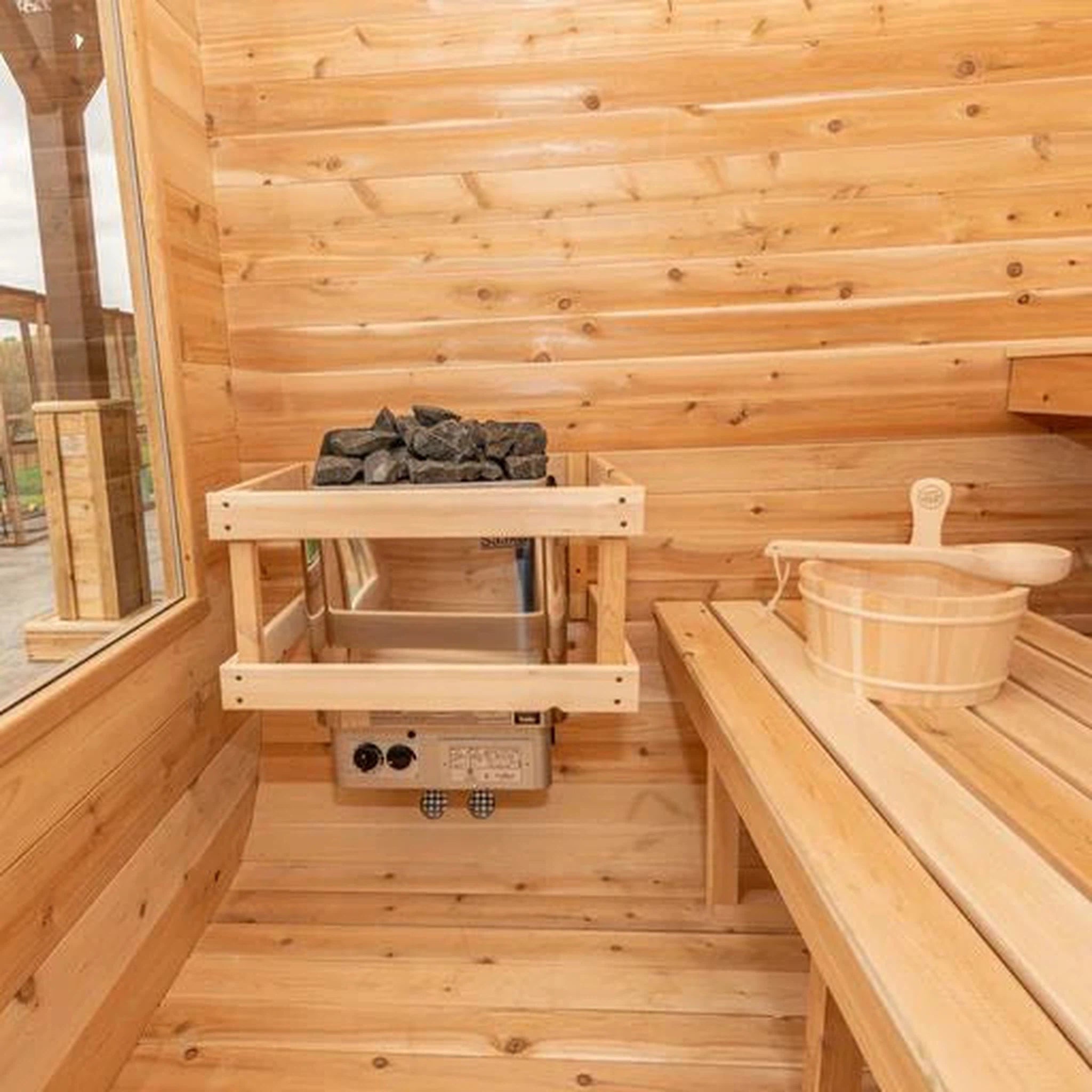 Dundalk Leisurecraft Canadian Timber 2-4 Person Luna Sauna | CTC22LU