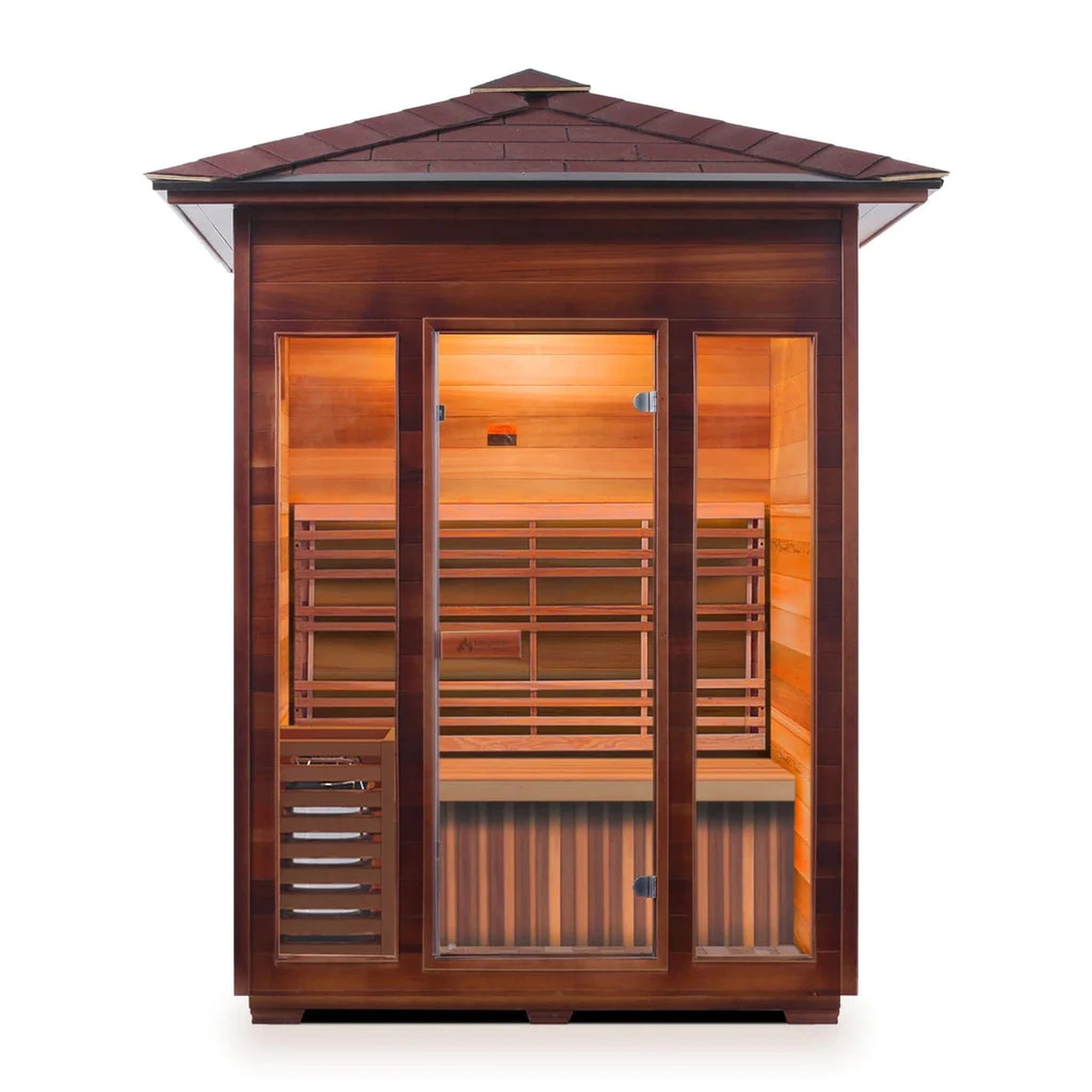 Enlighten Dry Traditional Sauna SunRise - 3 Person Sauna