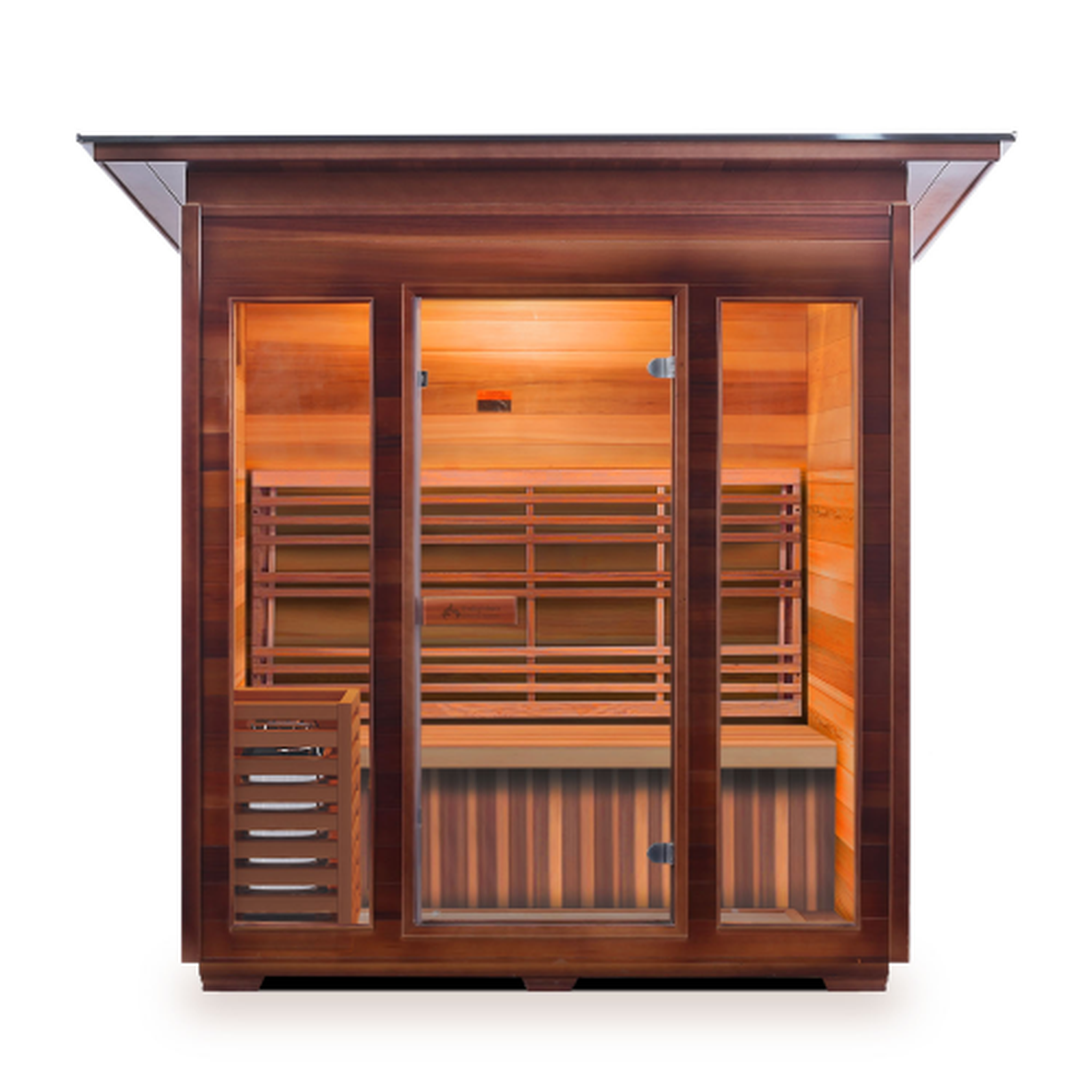 Enlighten Dry Traditional SunRise Sauna - 4 Person Sauna