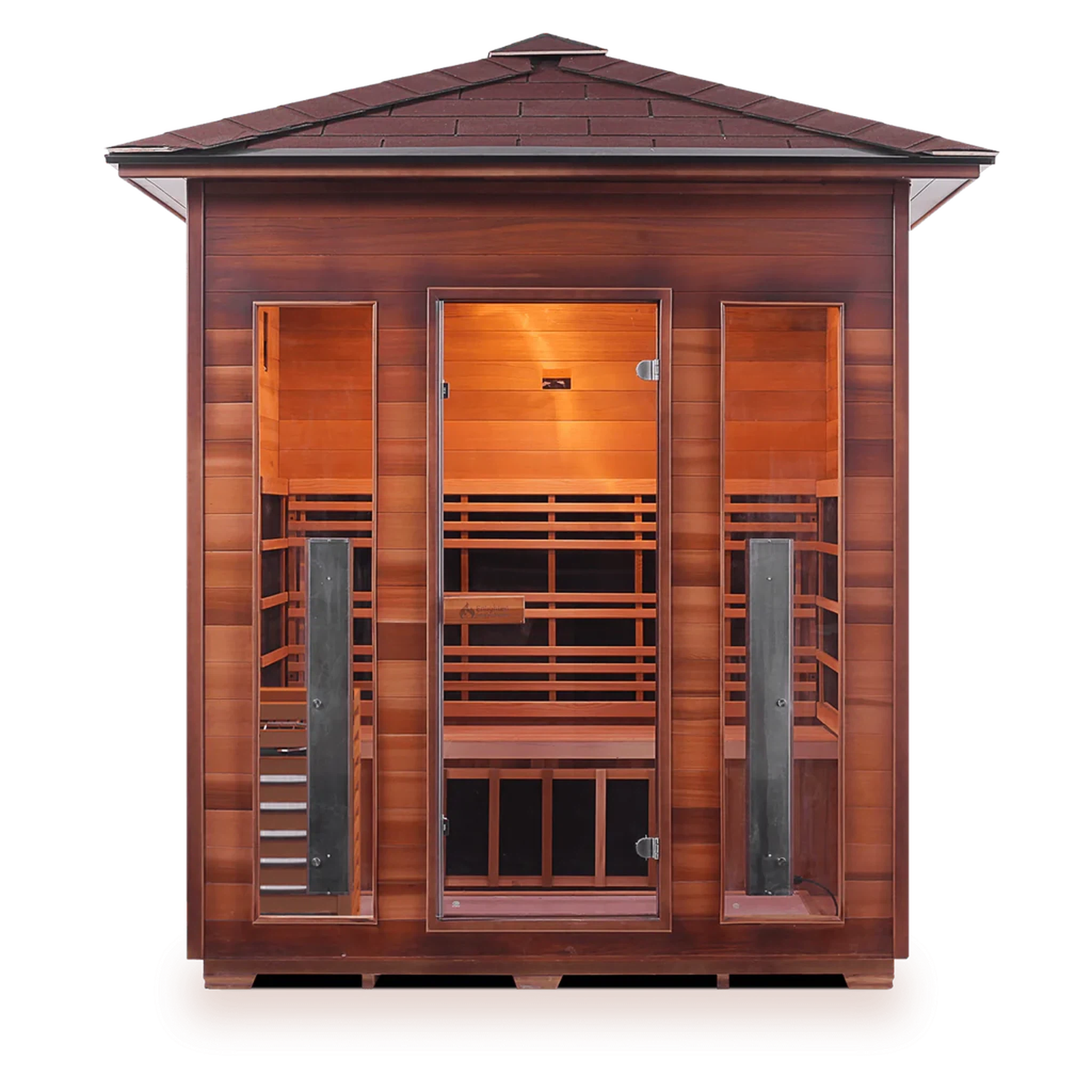 Enlighten Infrared/Traditional Sauna DIAMOND - 4 Person Sauna