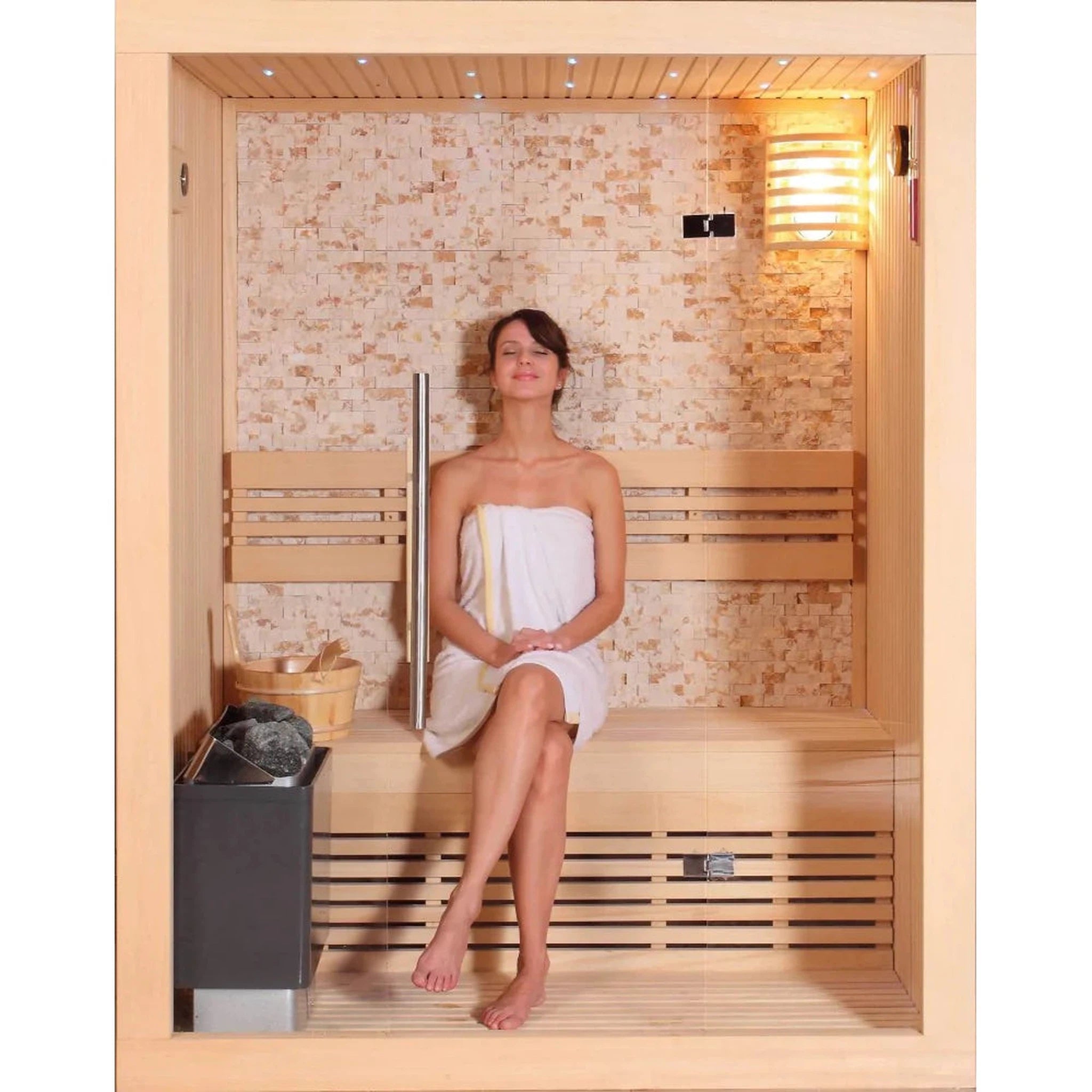 Sunray Rockledge | 2 Person Luxury Traditional Sauna | 200LX