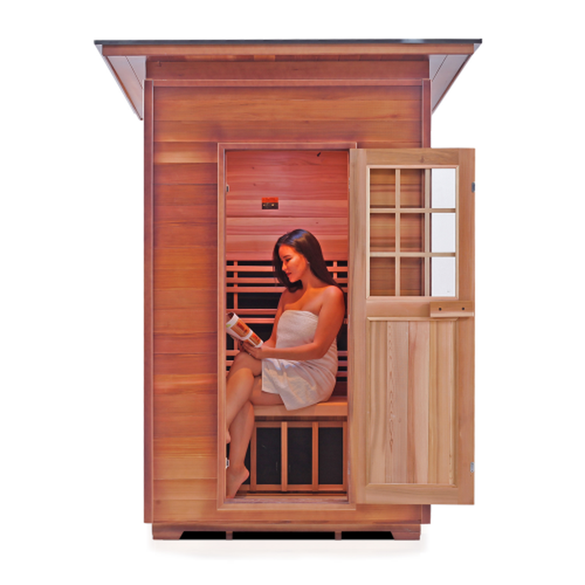 Enlighten Sauna Sierra Full Spectrum Infrared Sauna -  2 Person Sauna