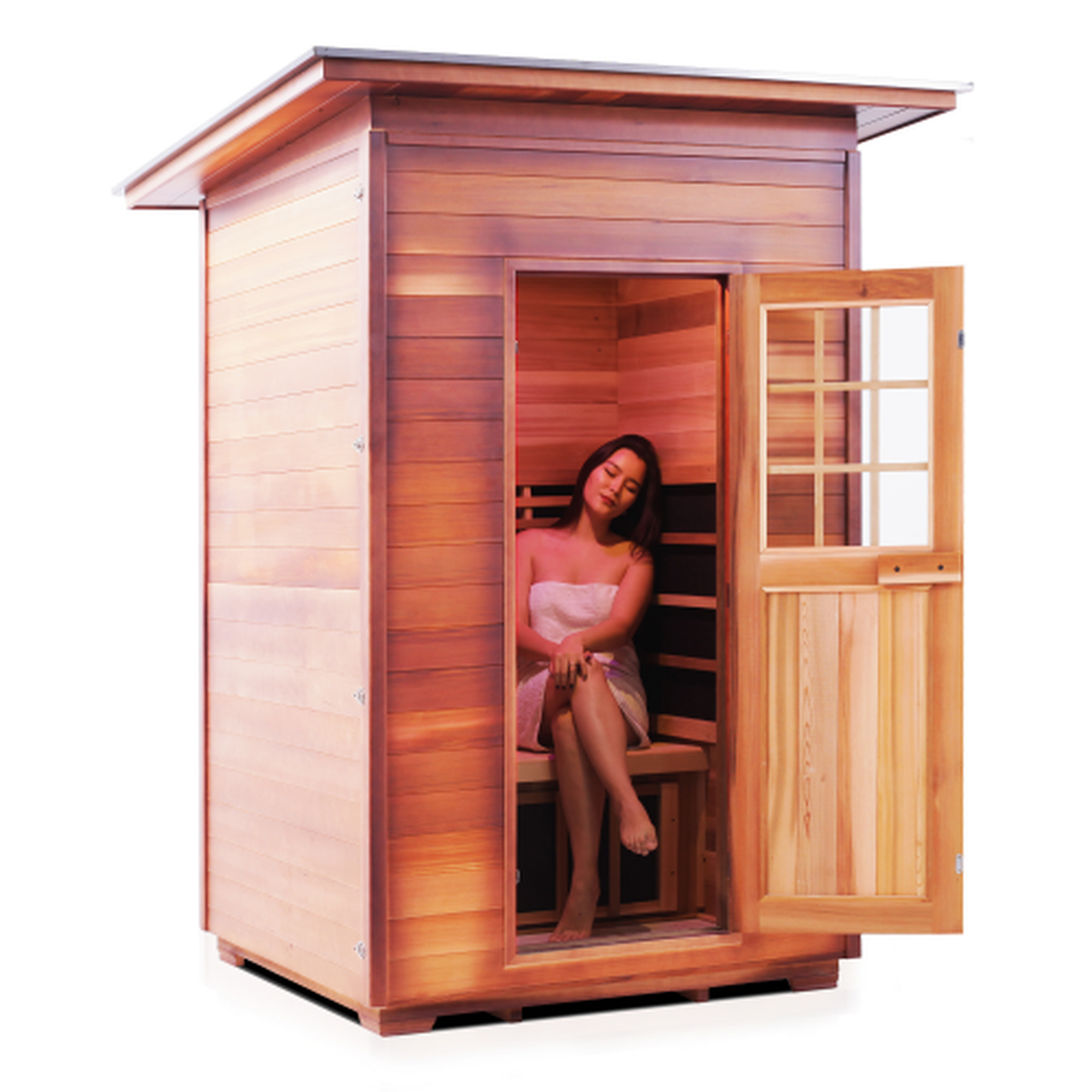 Enlighten Sauna Sierra Full Spectrum Infrared Sauna -  2 Person Sauna