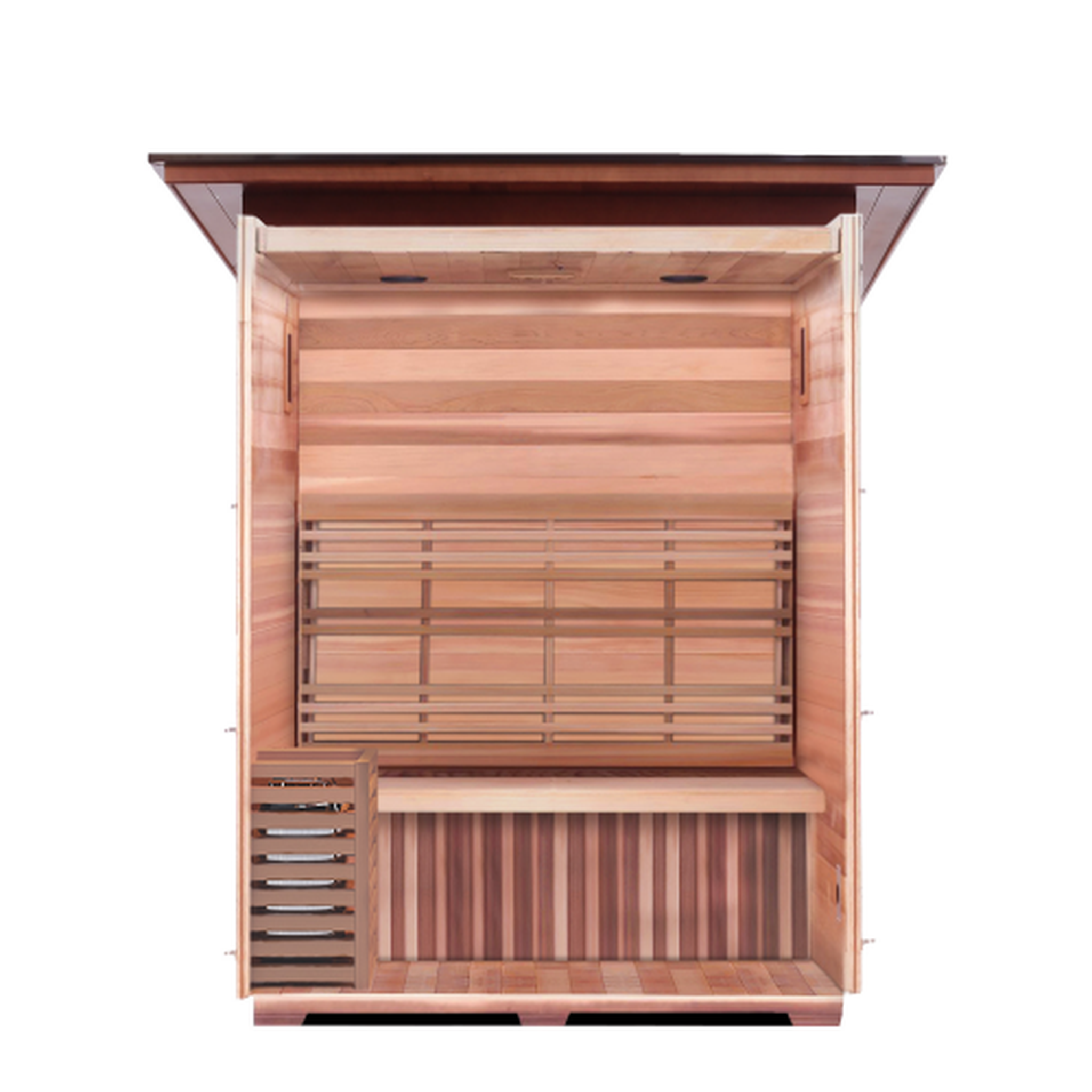 Enlighten Sauna Moonlight Dry Traditional Sauna - 3 Person Sauna