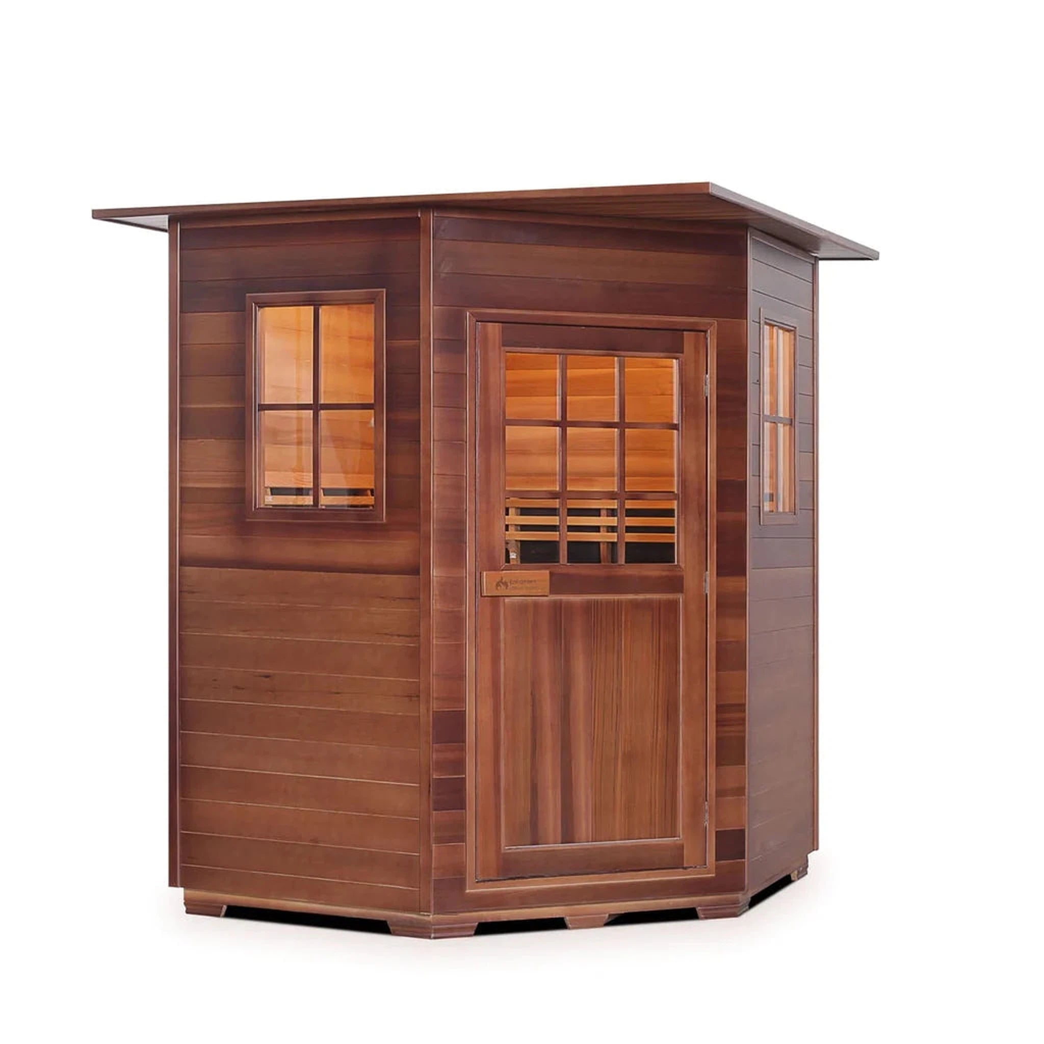 Enlighten Infrared/Traditional SAPPHIRE Sauna - 4 Person Sauna