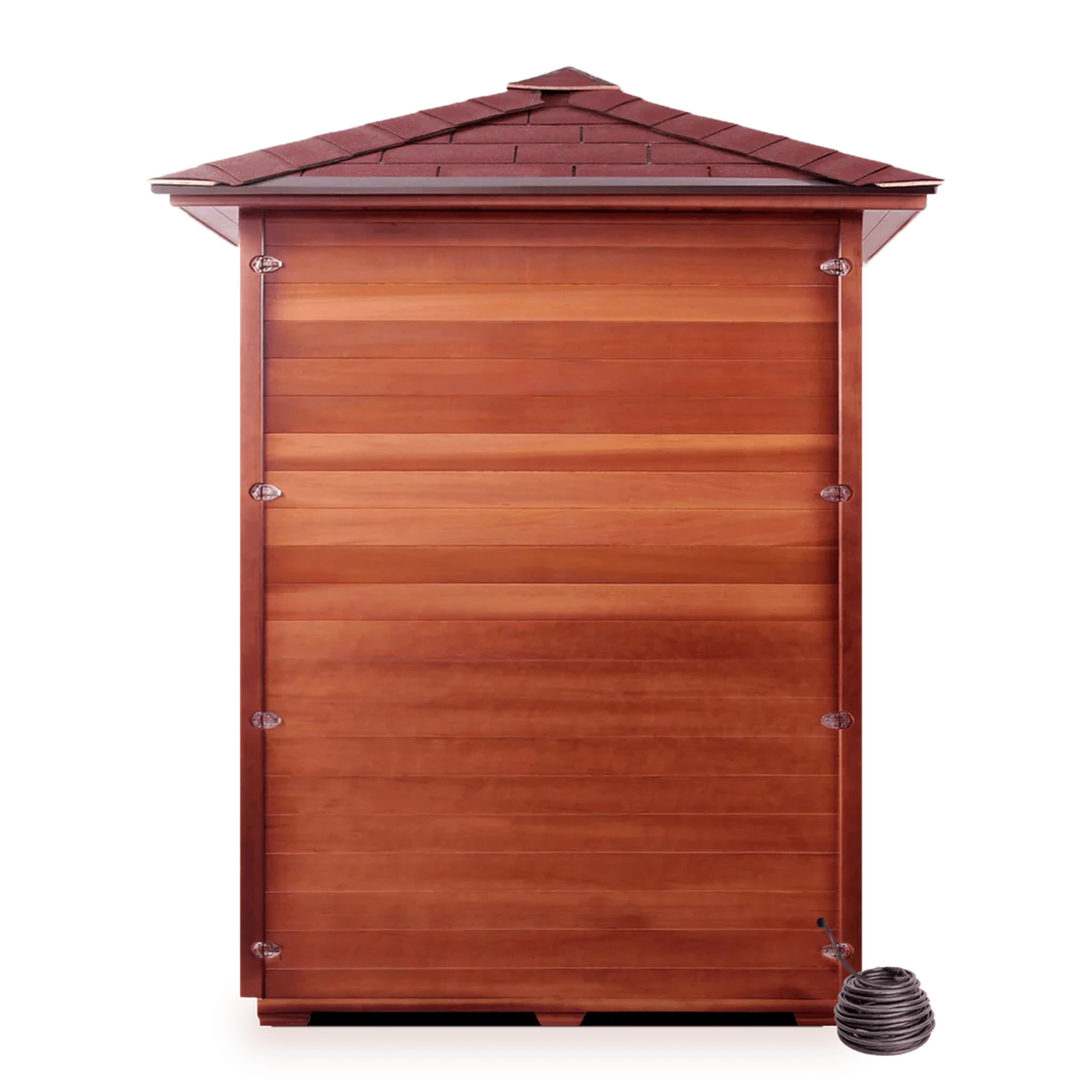 Enlighten Dry Traditional SunRise Sauna - 4 Person Sauna