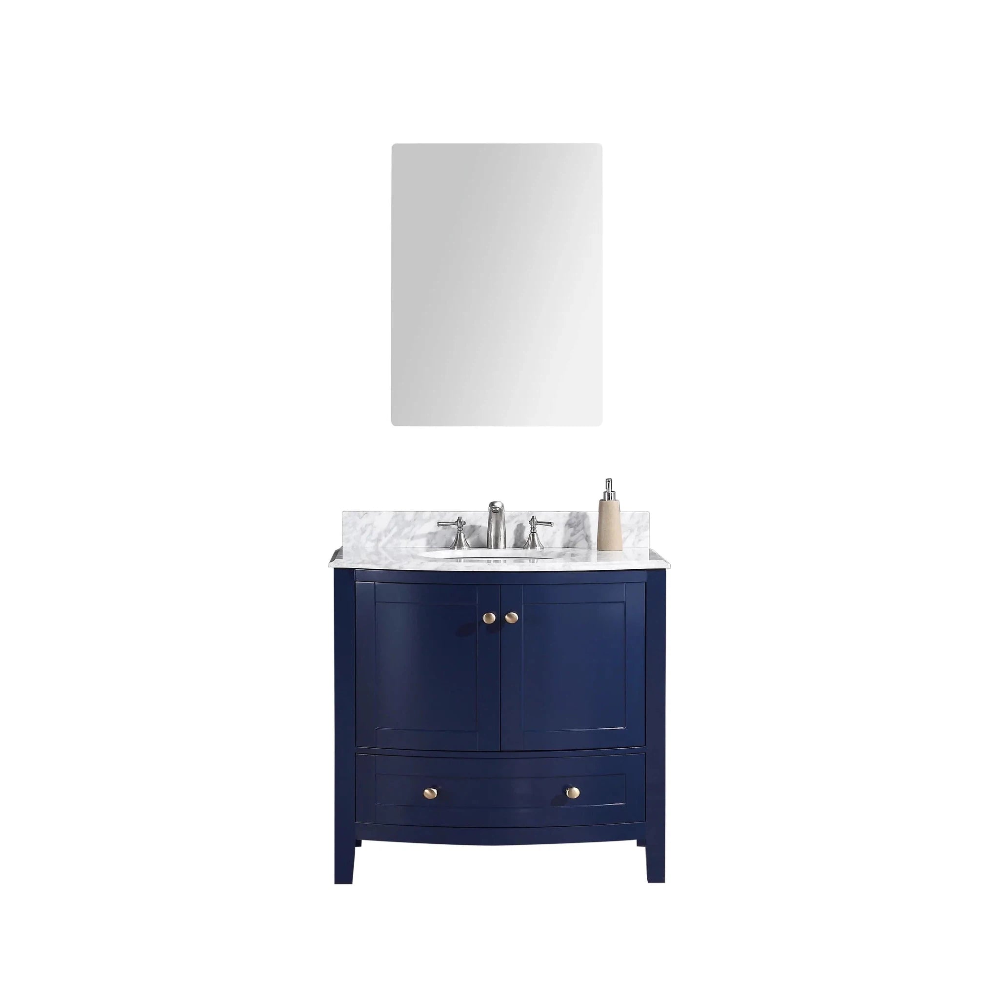 Legion Furniture 36" Blue Bathroom Vanity-Pvc