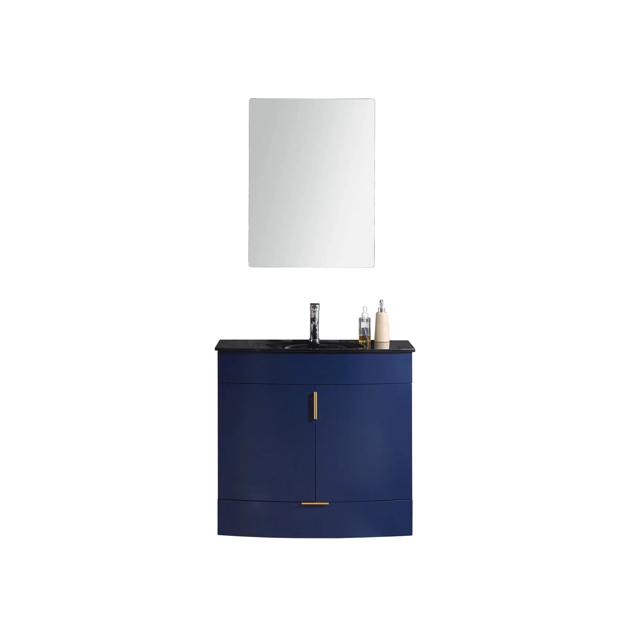 Legion Furniture 36" Blue Bathroom Vanity - Pvc