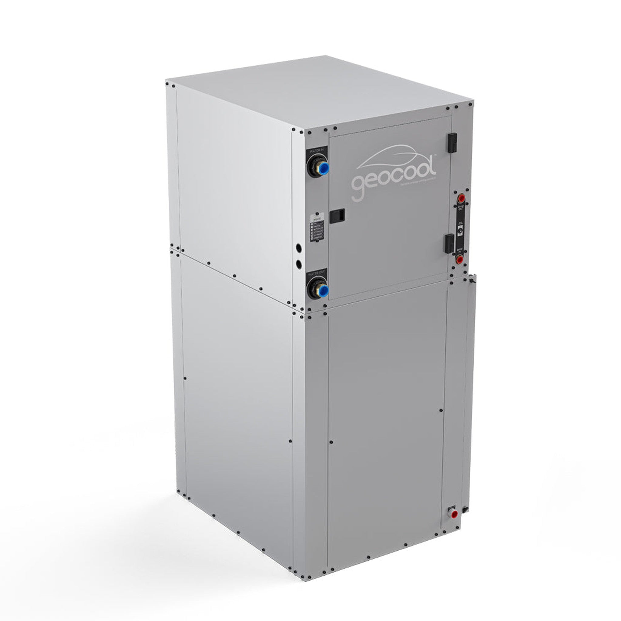 MRCOOL Geocool Geothermal 60K BTU Vertical Two-Stage 230V 1-Phase 60Hz CuNi Coil Left Return w/ Desuperheater