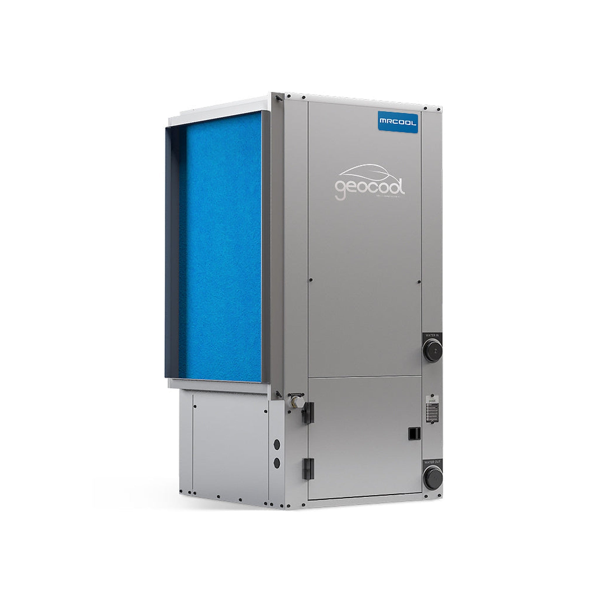 MRCOOL Geocool Geothermal 36K BTU Vertical Two-Stage 230V 1-Phase 60Hz CuNi Coil Left Return