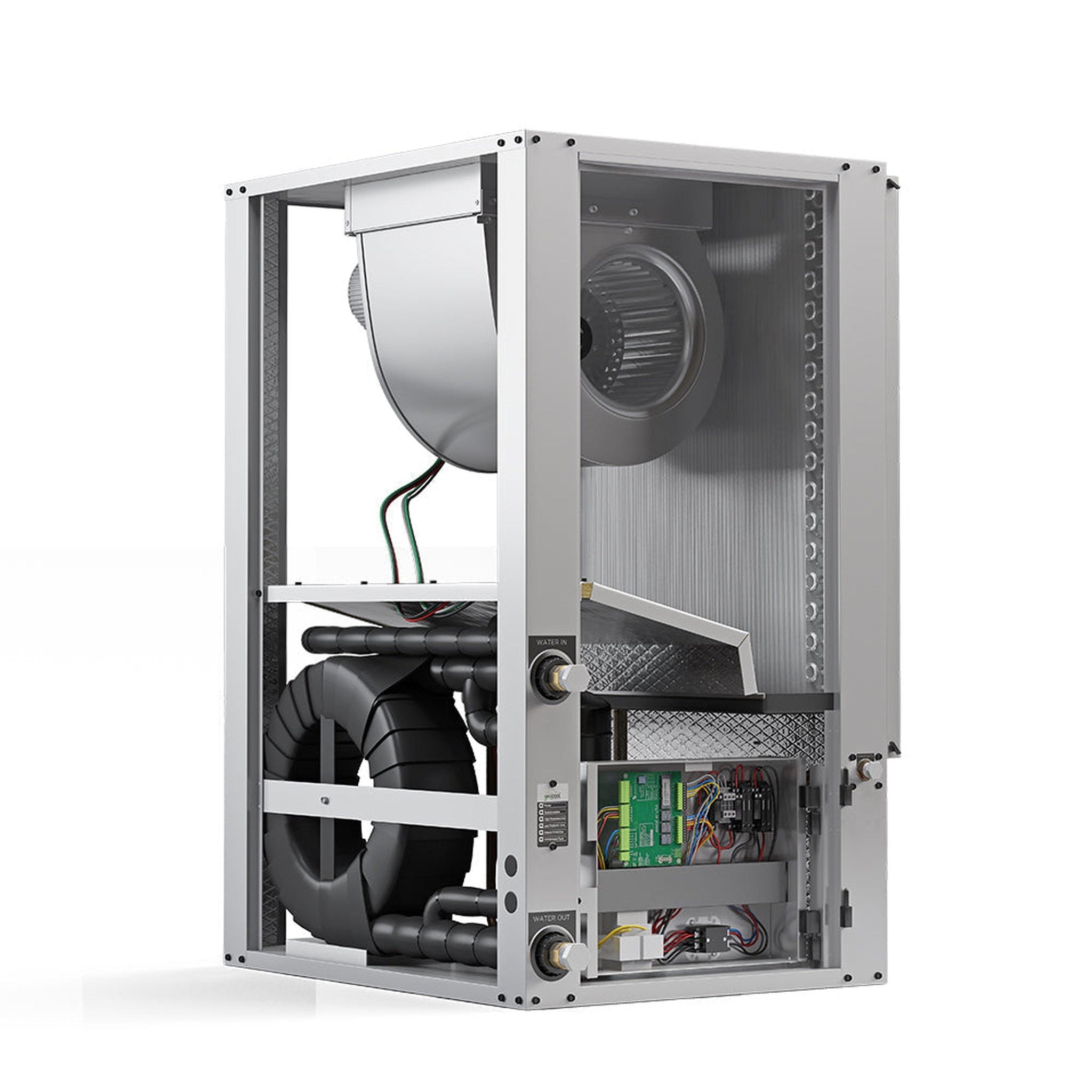 MRCOOL Geocool Geothermal 60K BTU Vertical Two-Stage 230V 1-Phase 60Hz CuNi Coil Right Return