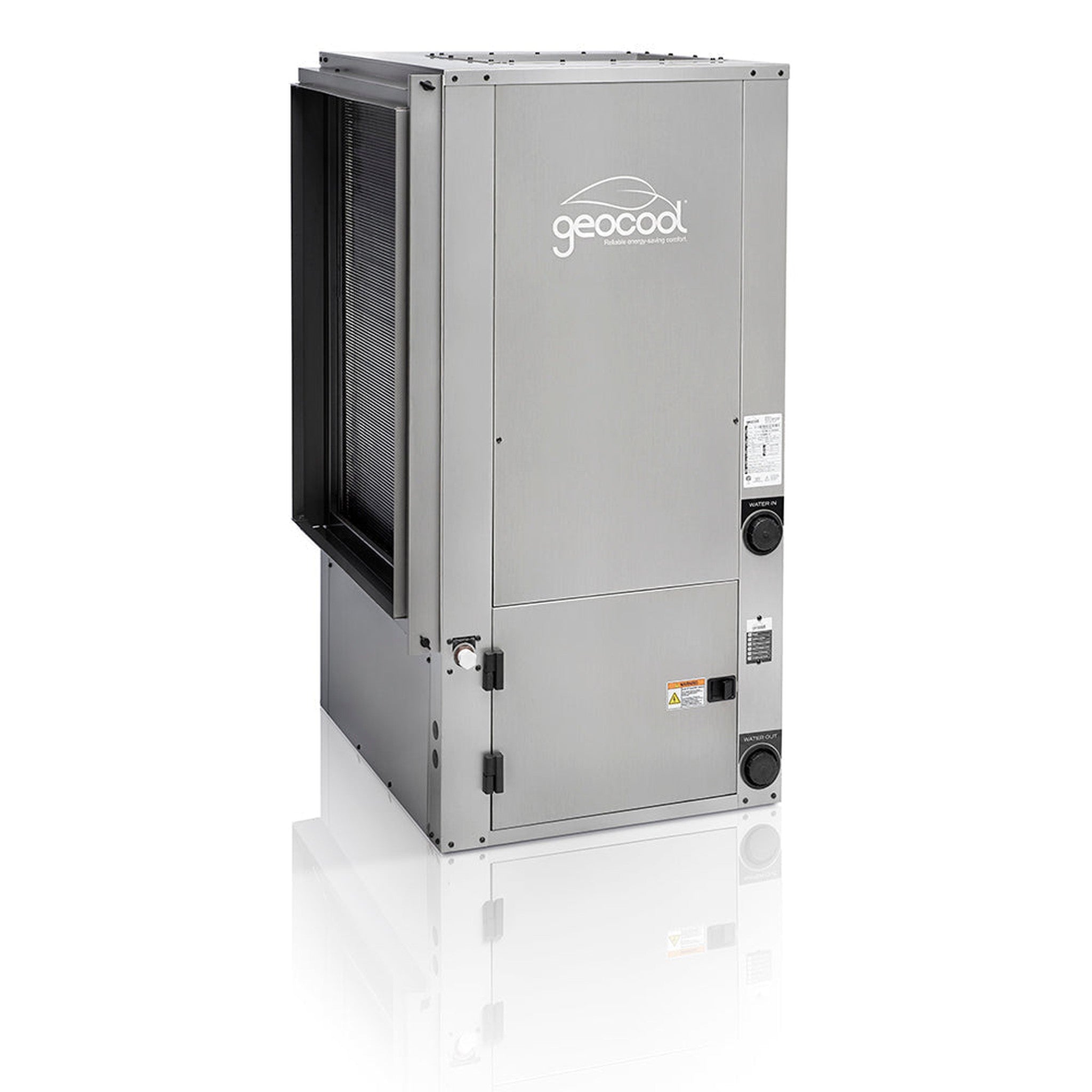 MRCOOL Geocool Geothermal 48K BTU Vertical Two-Stage 230V 1-Phase 60Hz CuNi Coil Left Return