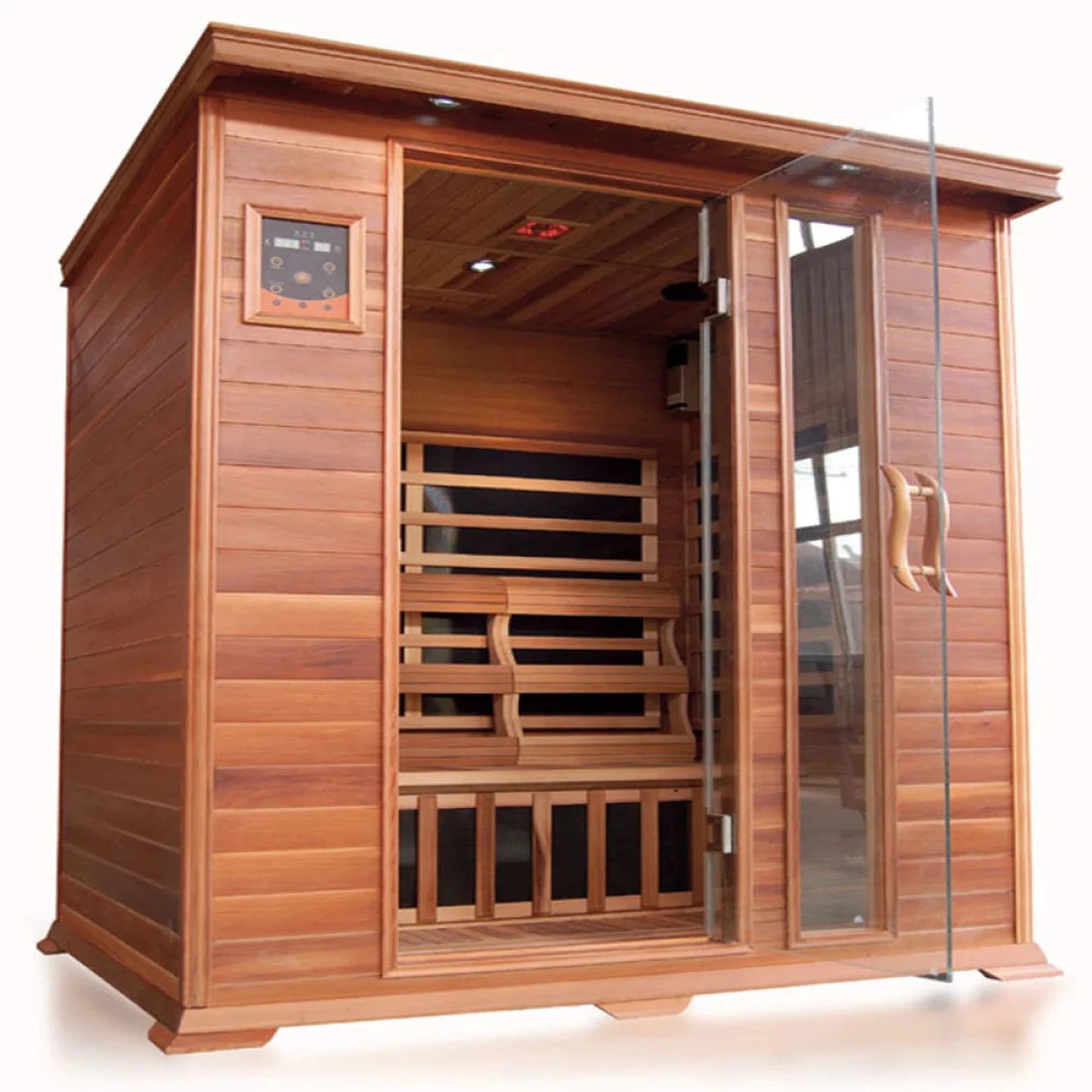 Sunray Savannah 3 Person Cedar Sauna |  HL300K